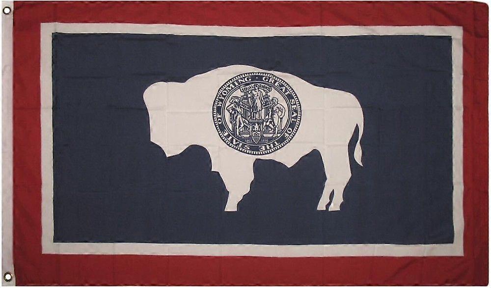 Drapeau de l'État du Wyoming Maison Super Polyester Premium XM 252