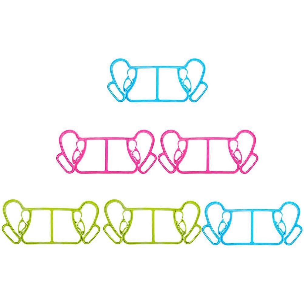 Hanging Towel Clips 3Pairs Clothes Drying Clip Outdoor Use Assorted Color Windproof Pcs