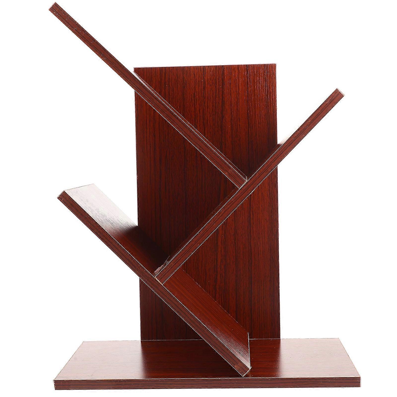 Creative Desk Shelf Charming Tree Design For Bedroom And Office Use With Material 1Pack Storage