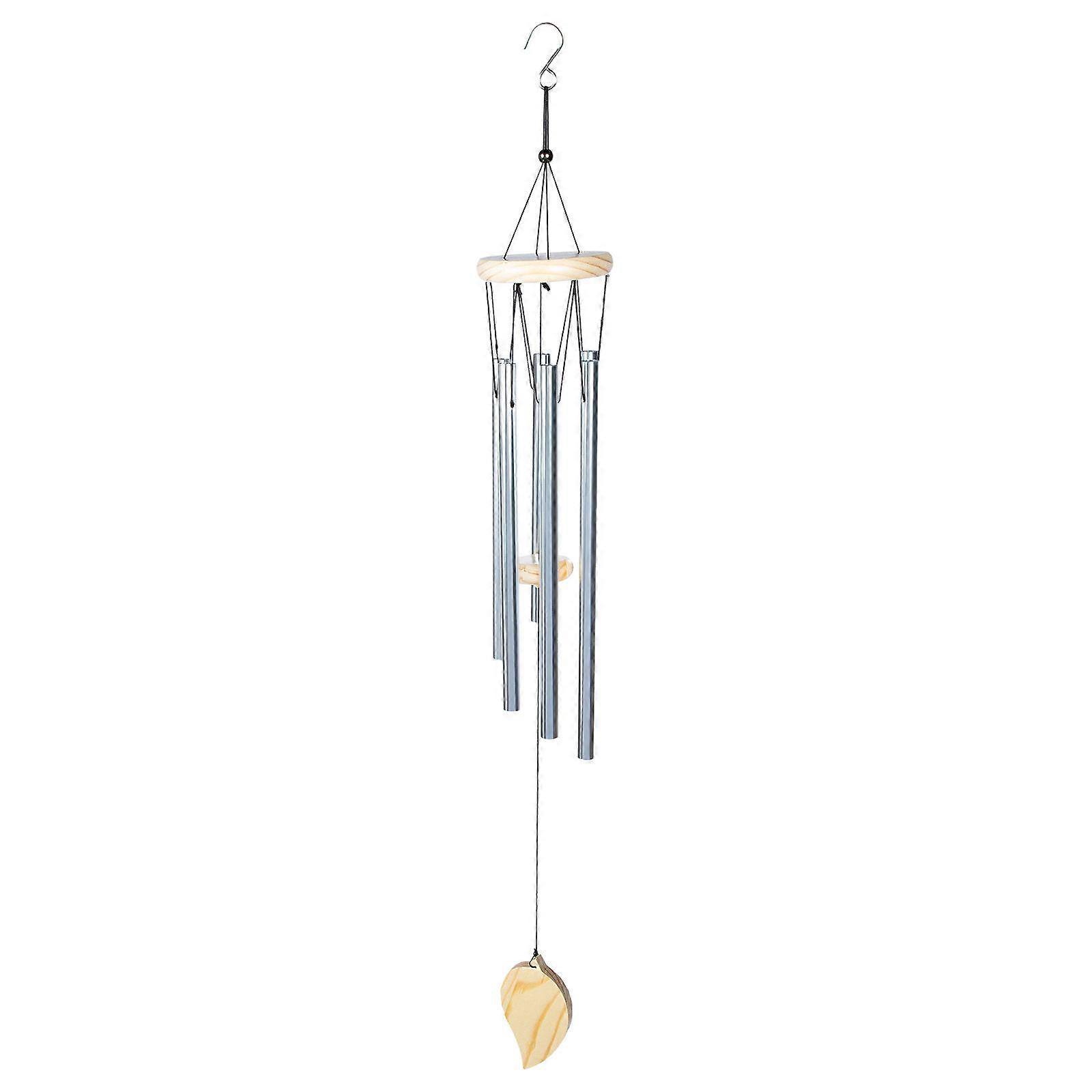 Six Tubes Wind Chime Pendant for Yard Hanging Decoration 2Pcs Pack