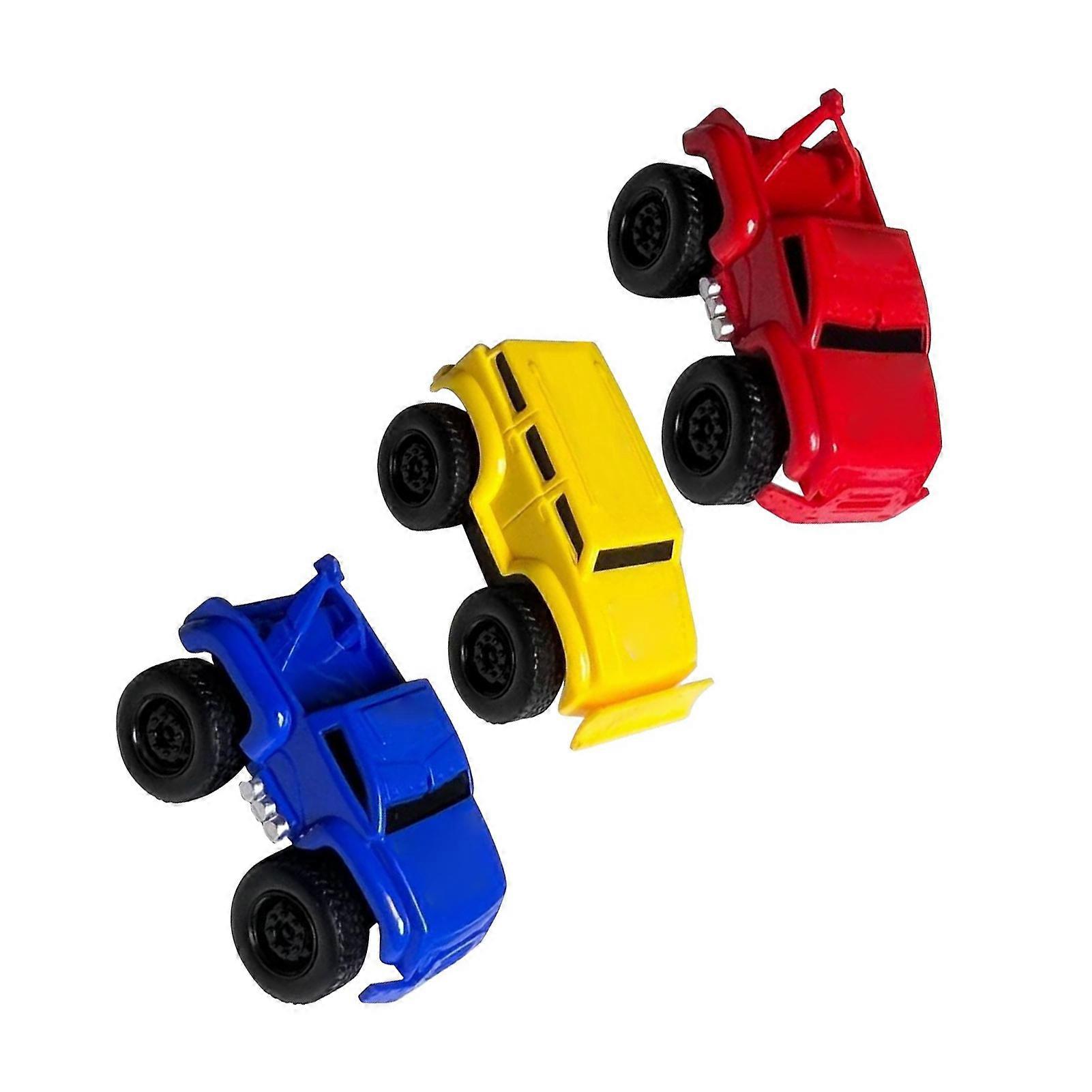 3pcs ABS Routinfly Inertial Walls Climbing Car Pull-Back Action For Ultimate Relaxation