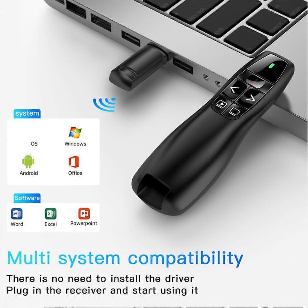 Presentation Click and USB Remote Control Ppt Slide Advance Pen