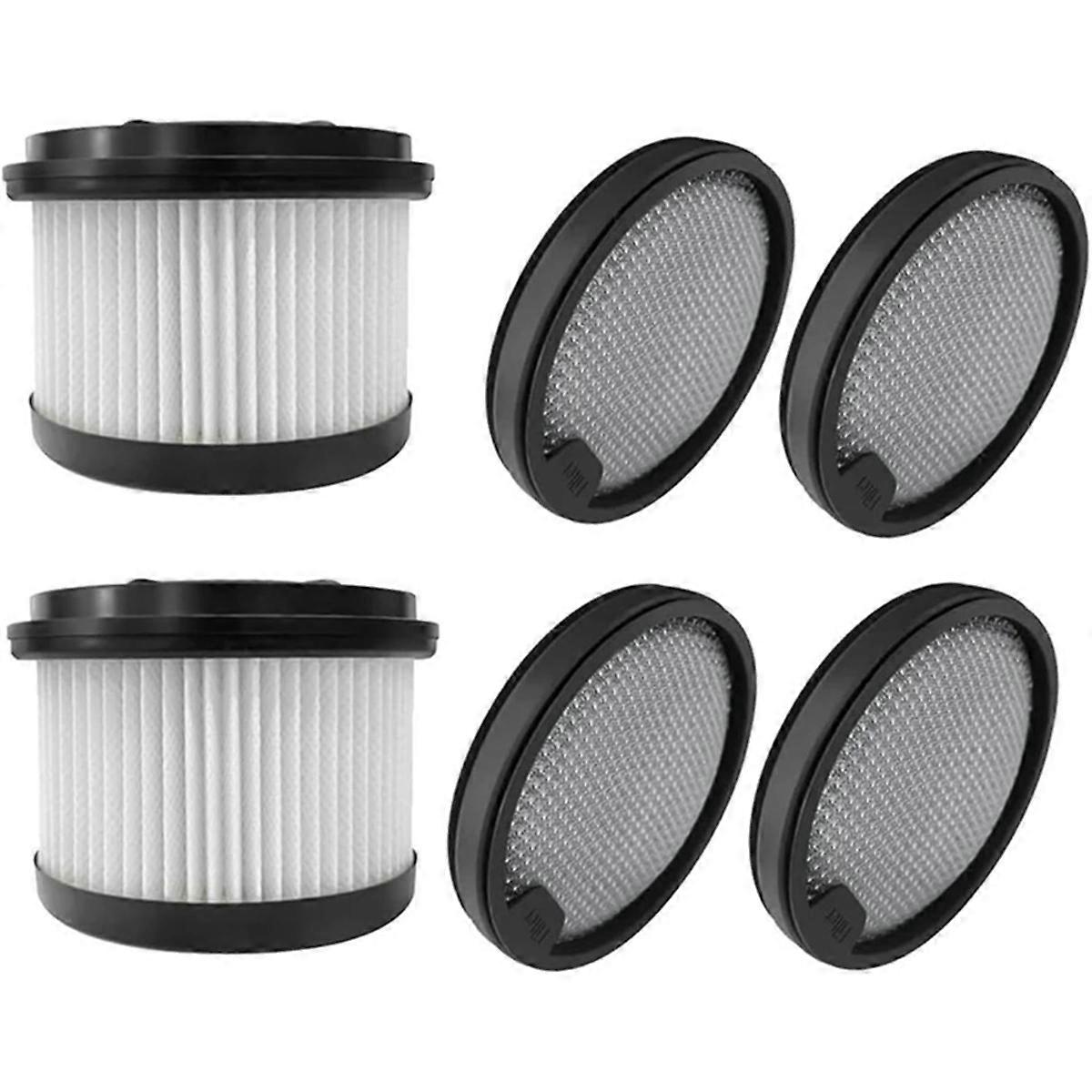 2 Hepa Filter and 4 Filter Cotton Filter Cleaner Parts Replacement