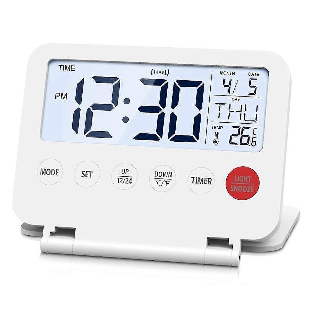 Travel Alarm Clock,Portable Digital Alarm Clock