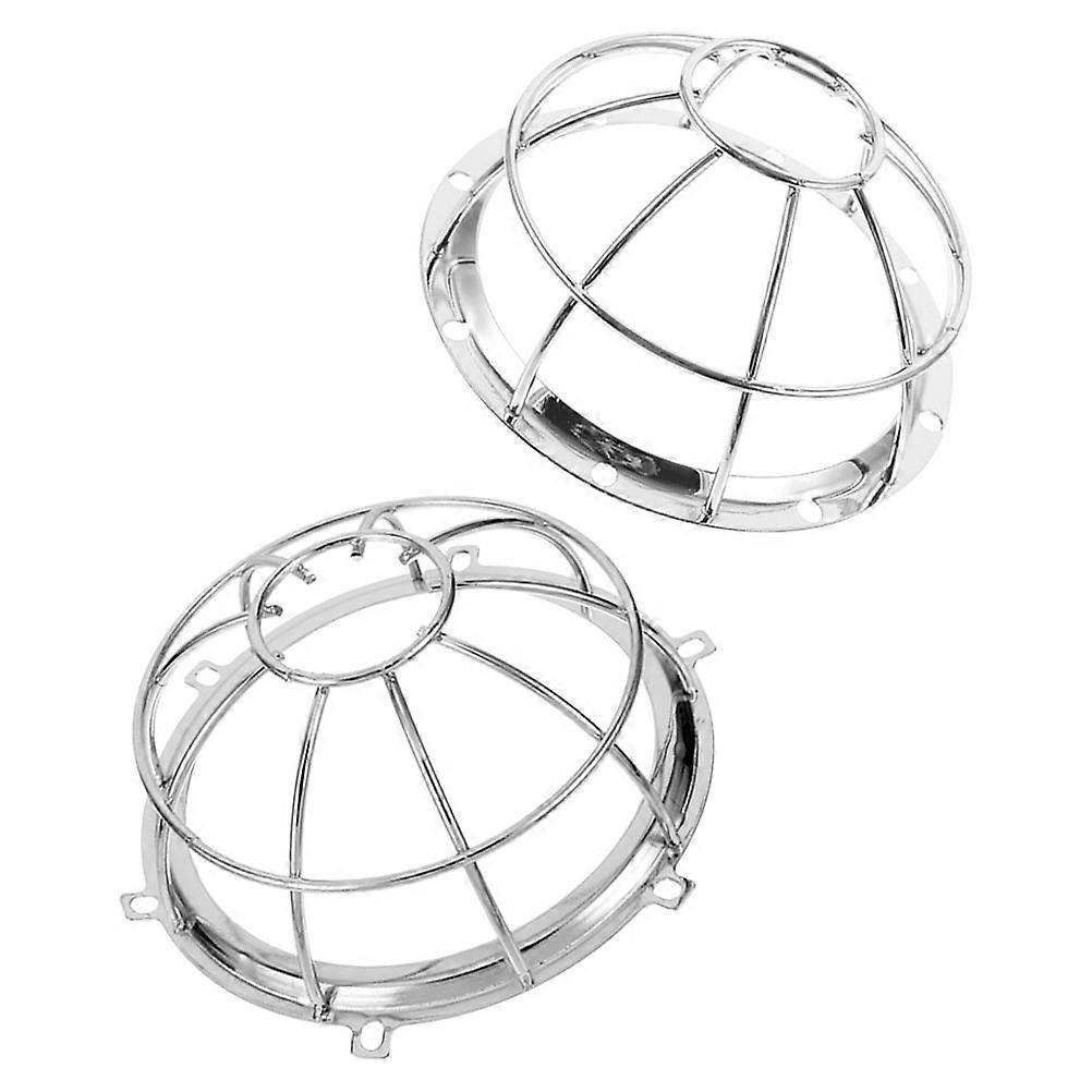 Detector Cover Fire Sprinkler Guard Protector Cage 4Pcs Iron