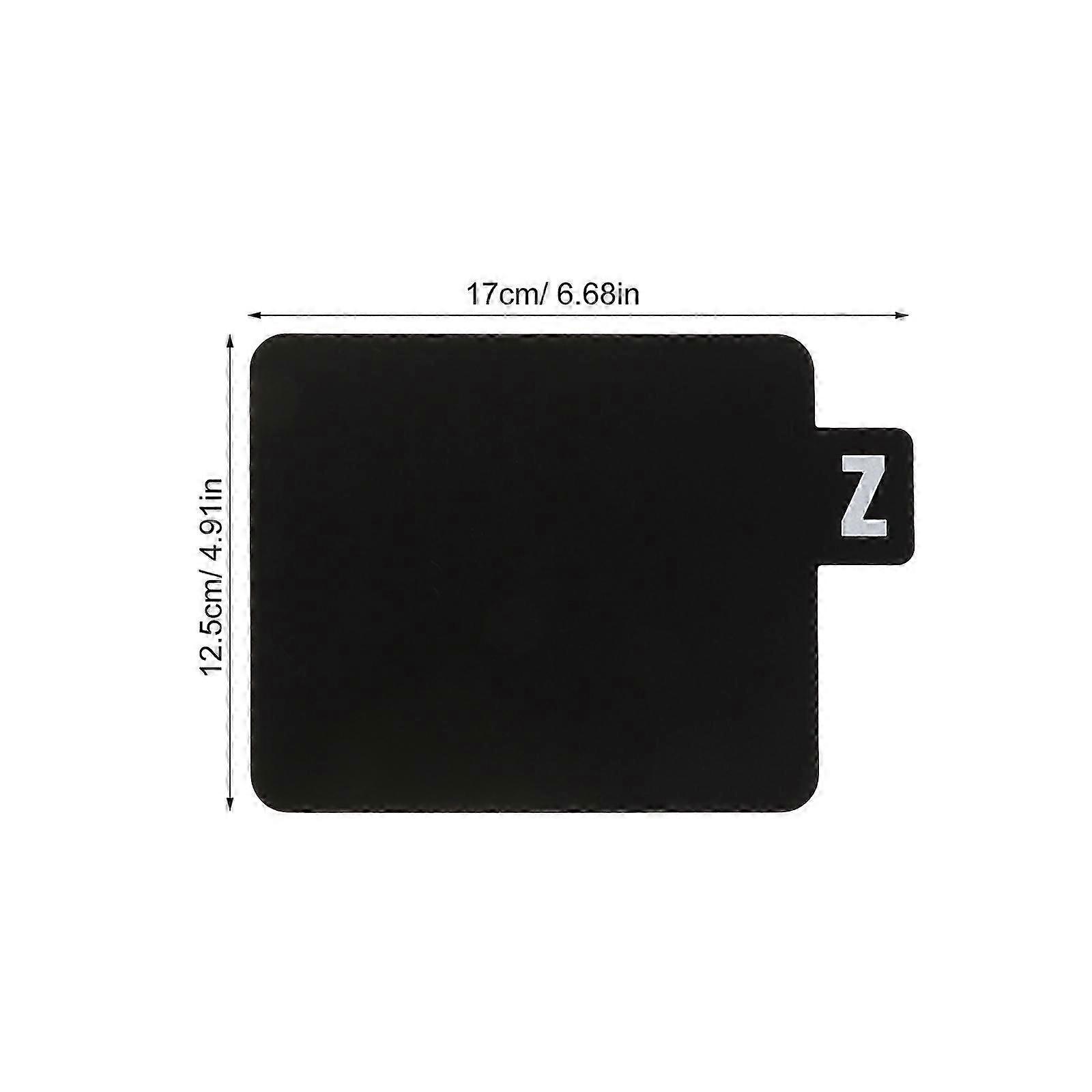 Black Vinyl Record Dividers for Storage with Alphabetical Labels 1Set