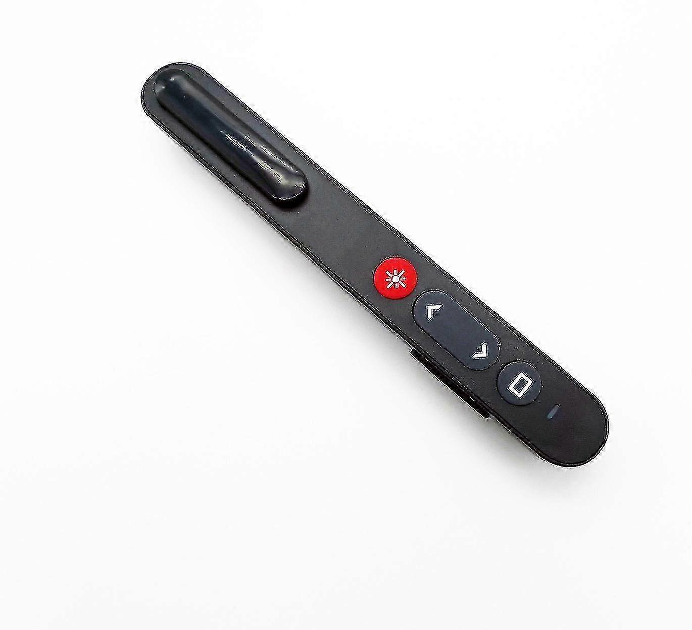 Auspicious-ppt Wireless Page Turning Pen, Multimedia Projection Pointer, Laser Briefing Pen, Remote Red Light Multimedia Speech, 13.9*1.97*1.82cm