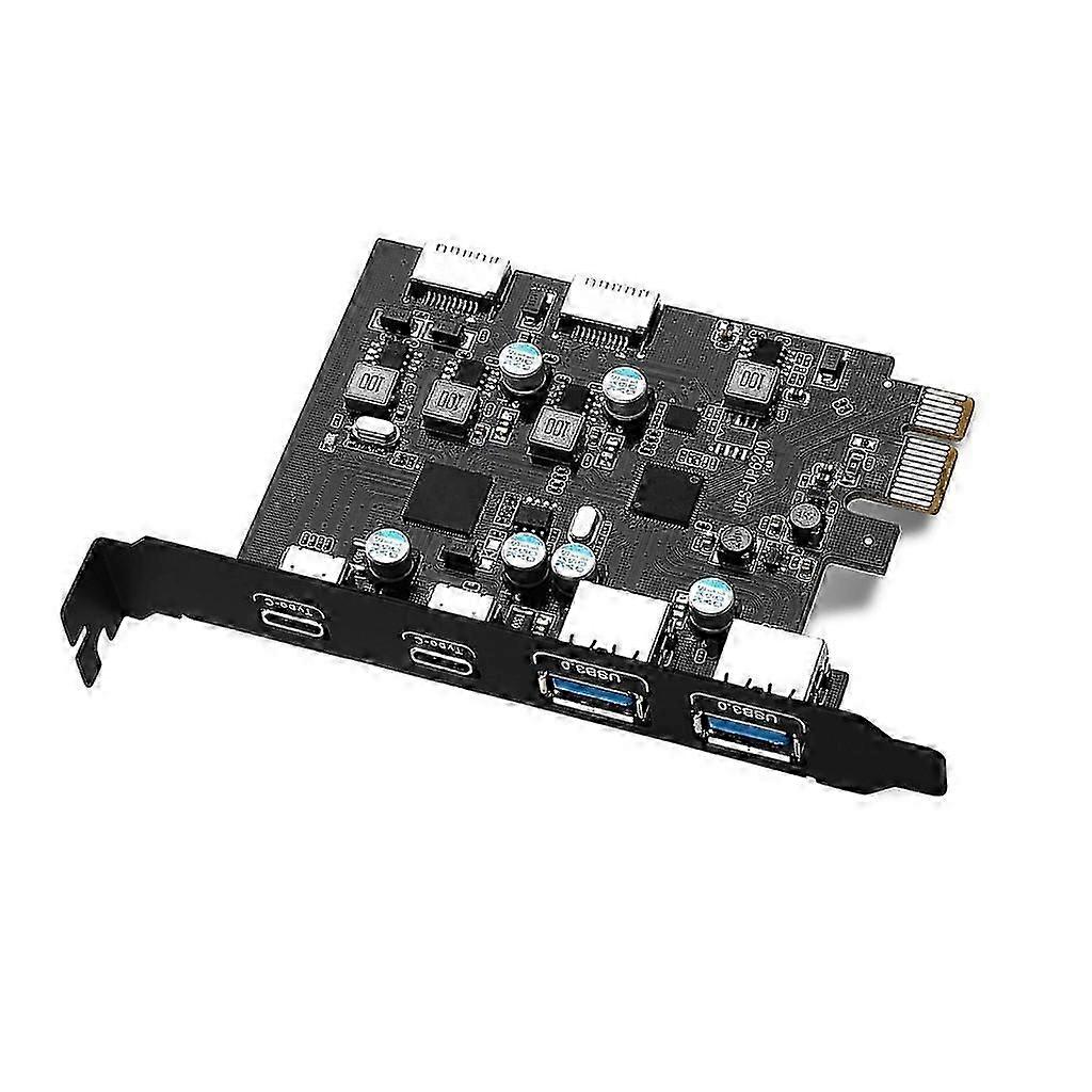 PCIE to USB 6 Port 2X USB 3.0 2X USB A Expansion Card PCIE Internal USB