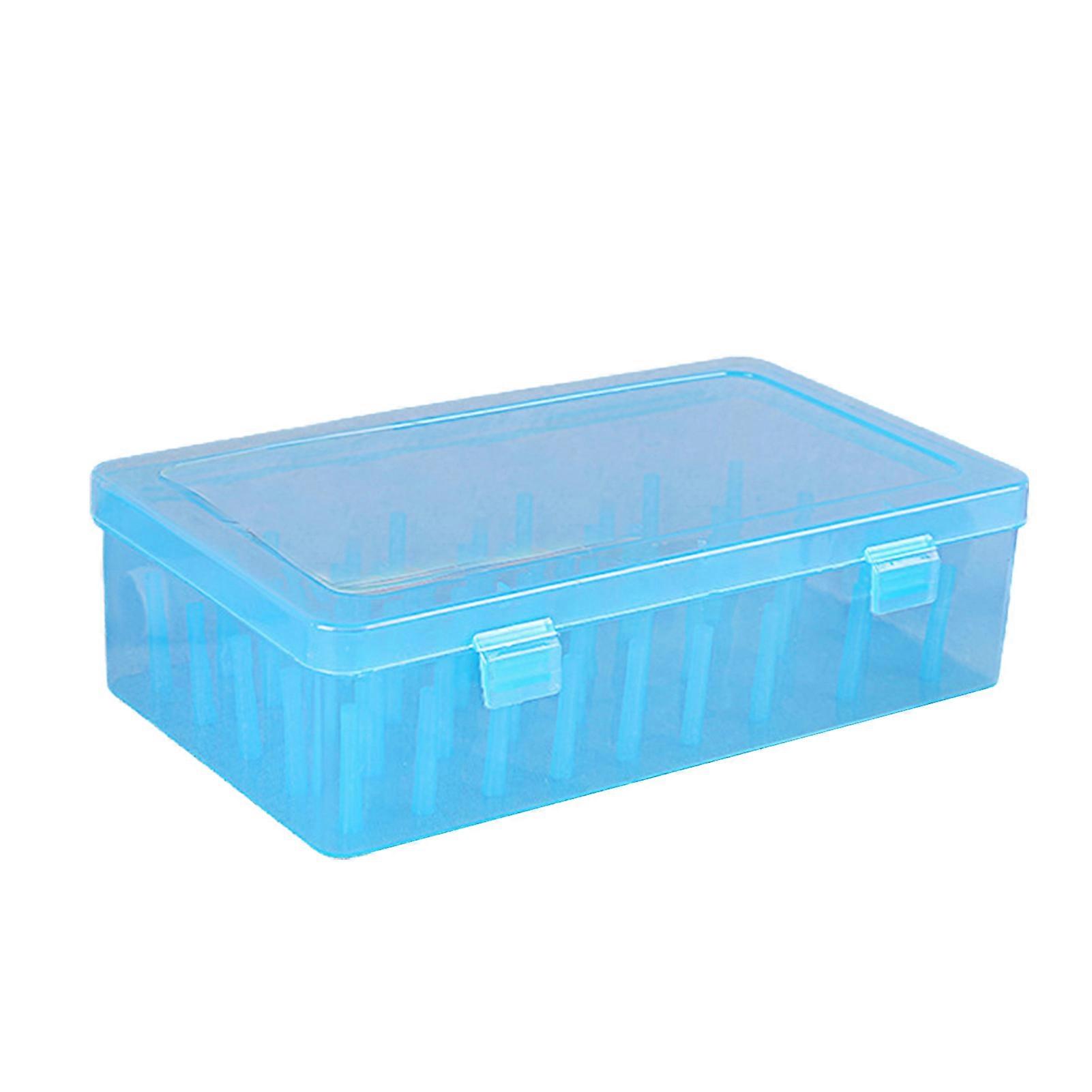 42 Axis Sewing Threads Box Transparent Needle Wire Storage Organizer Containers