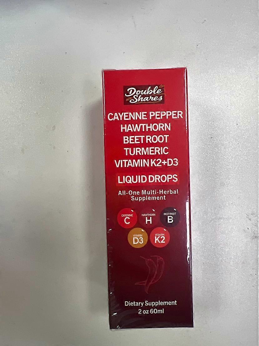 Cayenne pepper drops, Aeluro Cayenne pepper liquid drops, containing hawthorn beetroot | turmeric vitamin K2 D3