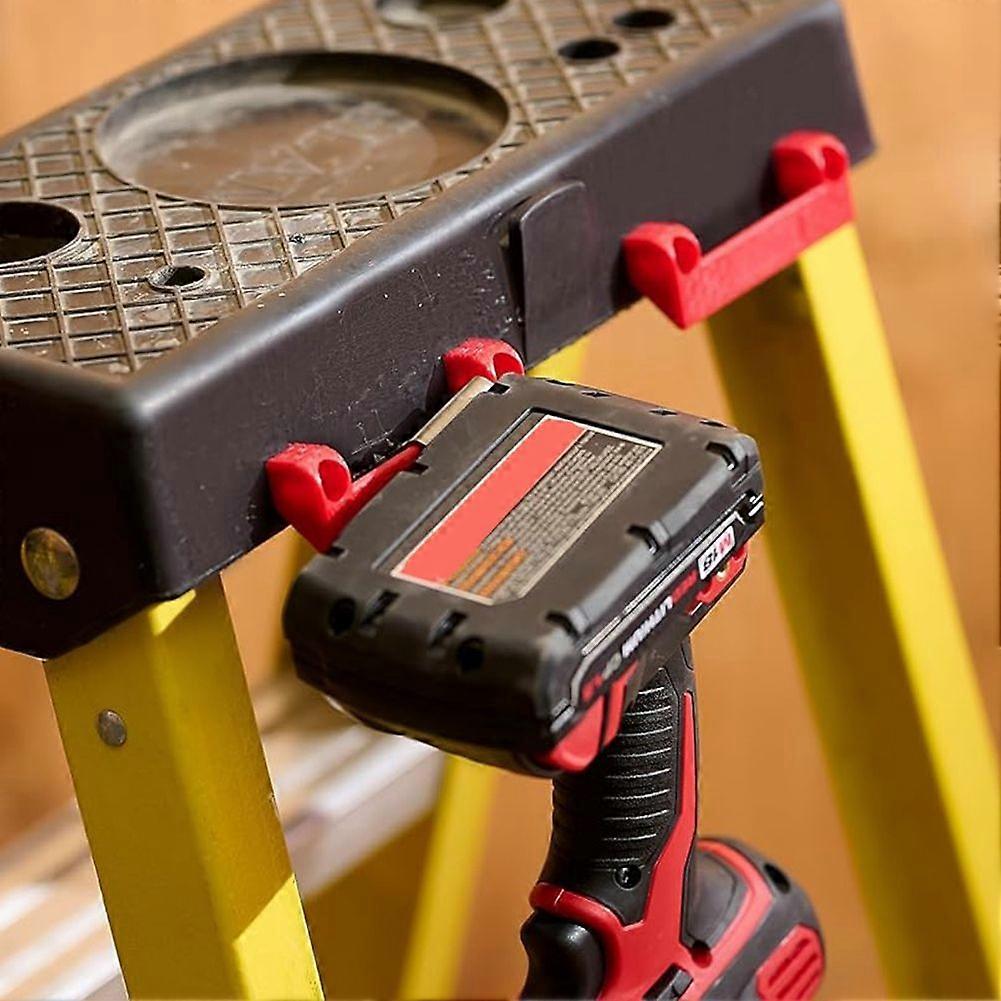 Tape Measure Holder Tool Storage for Power Tool on Ladder,4PCS Yellow