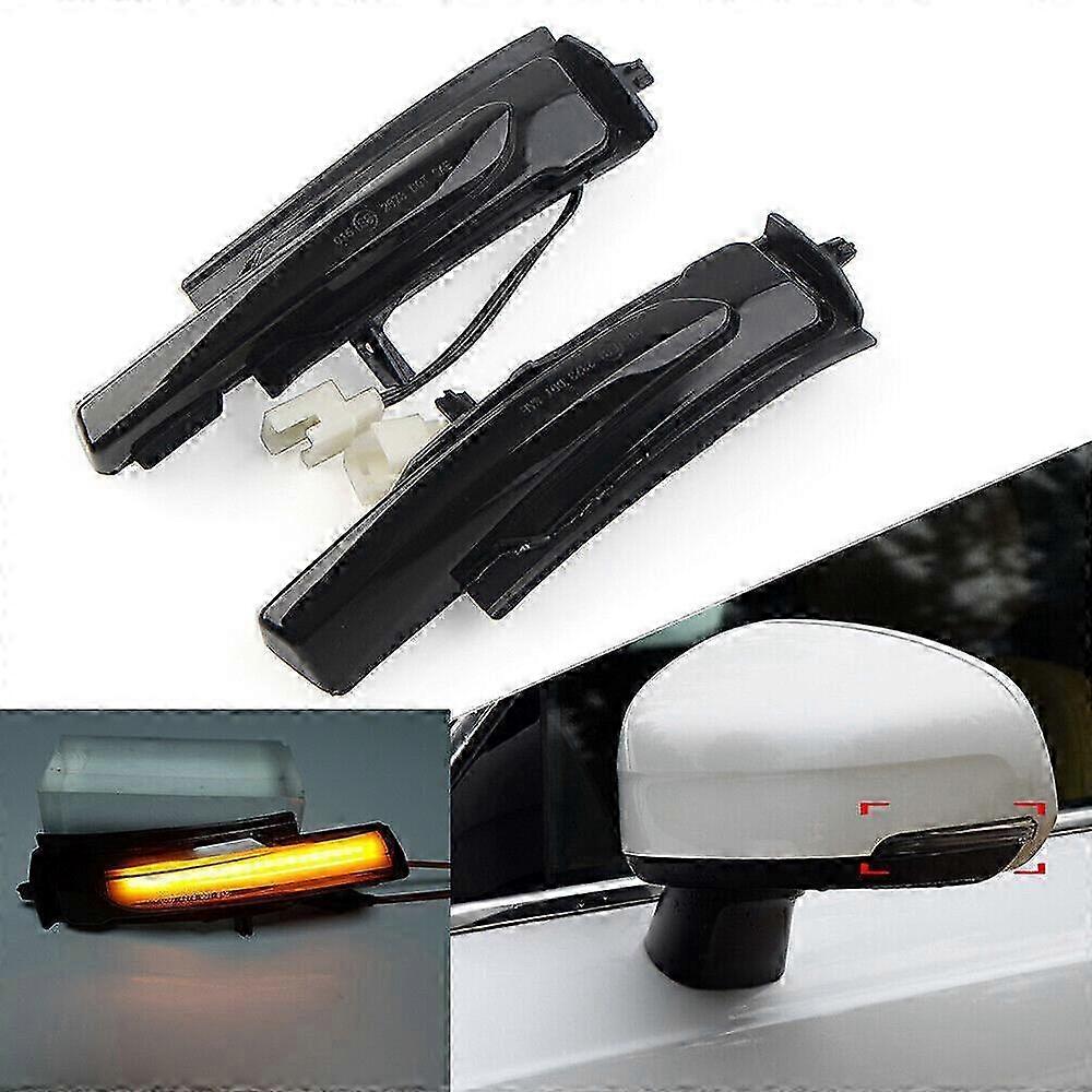 2 Led Rearview Mirror Dynamic Turn Signal Light For Volvo Xc90 Ii Mk2 Xc60 V90