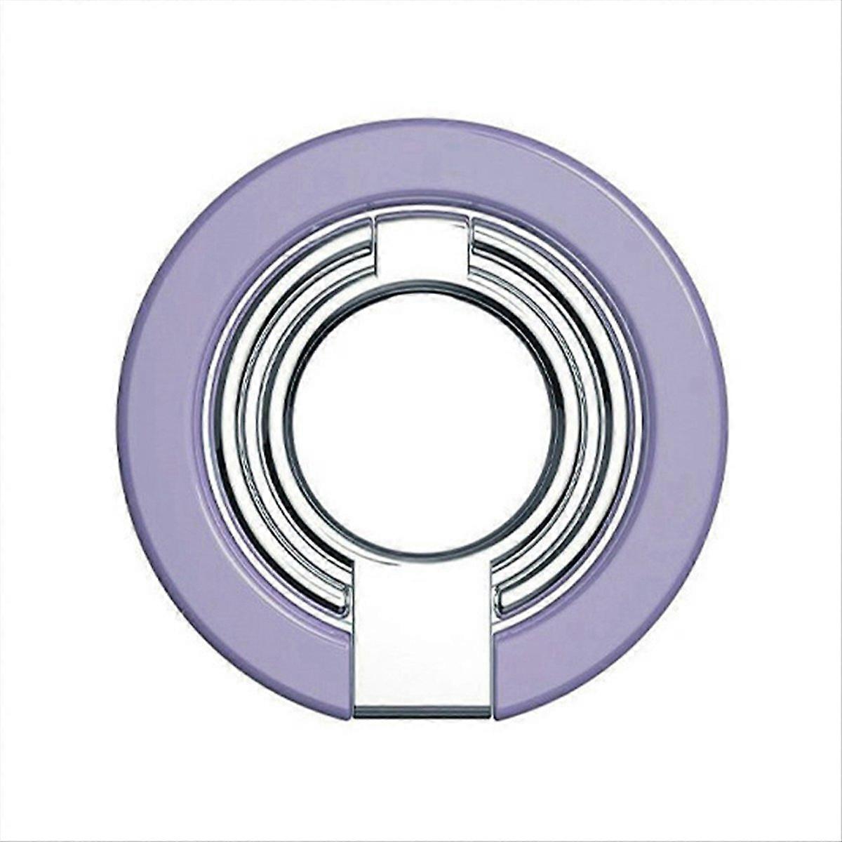 Support magnétique pour téléphone portable, rotation à 180°, poignée ultra-fine, violet