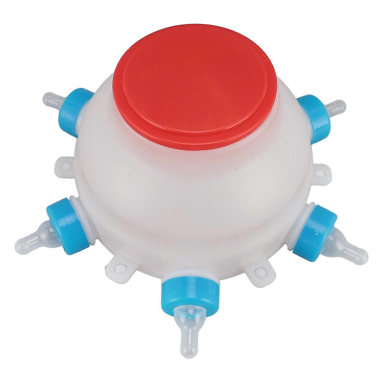 Lamb Feeder Milk Bottles Round PC Plastics Easy To Clean Sheep Feeding Bucket for Piglet Lamb 