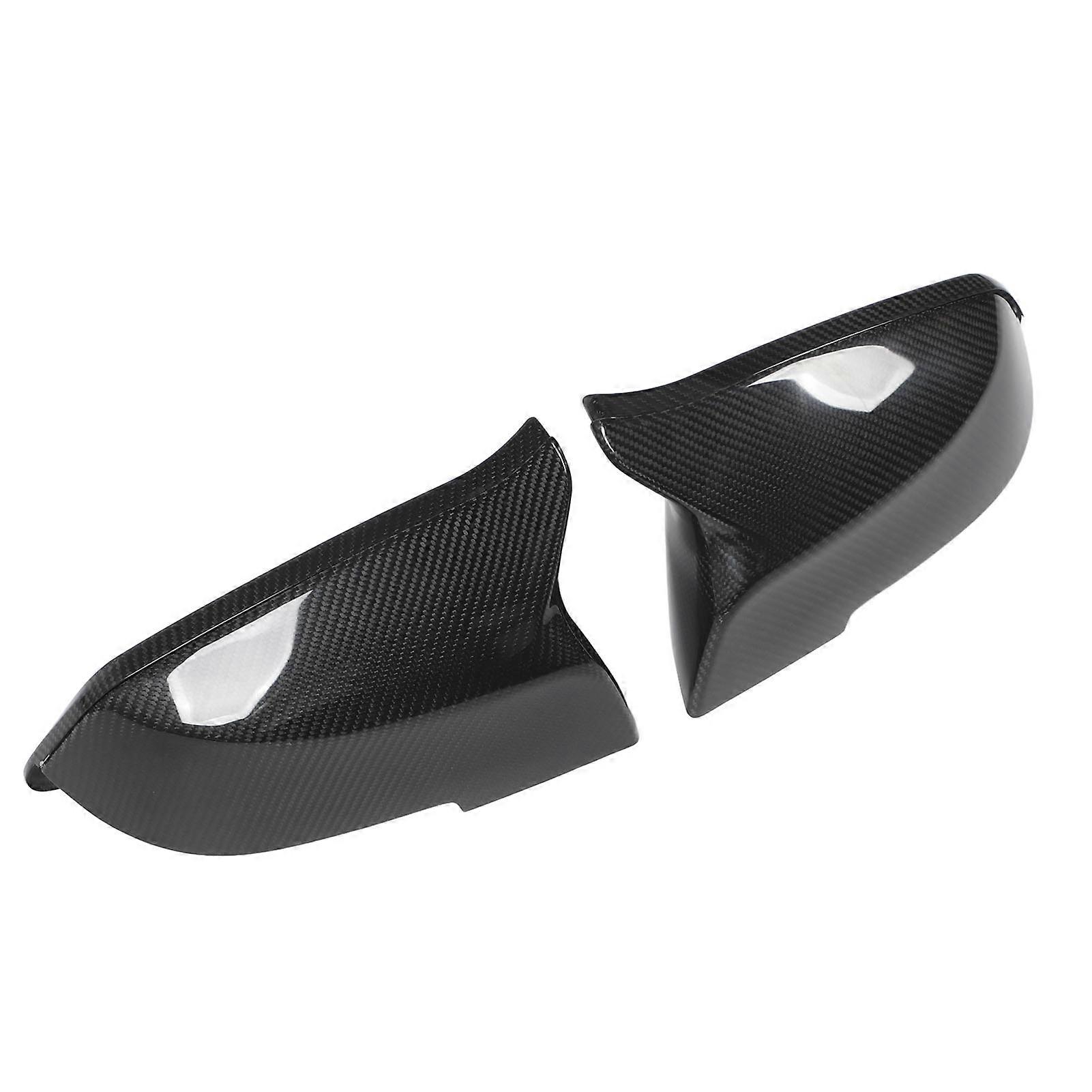 Carbon Fiber Mirror Cover Cap Glossy 3K Twill Rear View Mirror Housing for F20 F21 F22 F30 F32 F33 F36 LHD 