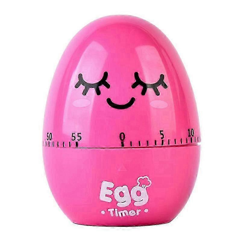 Kitchen Timer Unique Egg Shape Mechanical Drive Countdown Timer For Home Users And Teachers 1Pcs