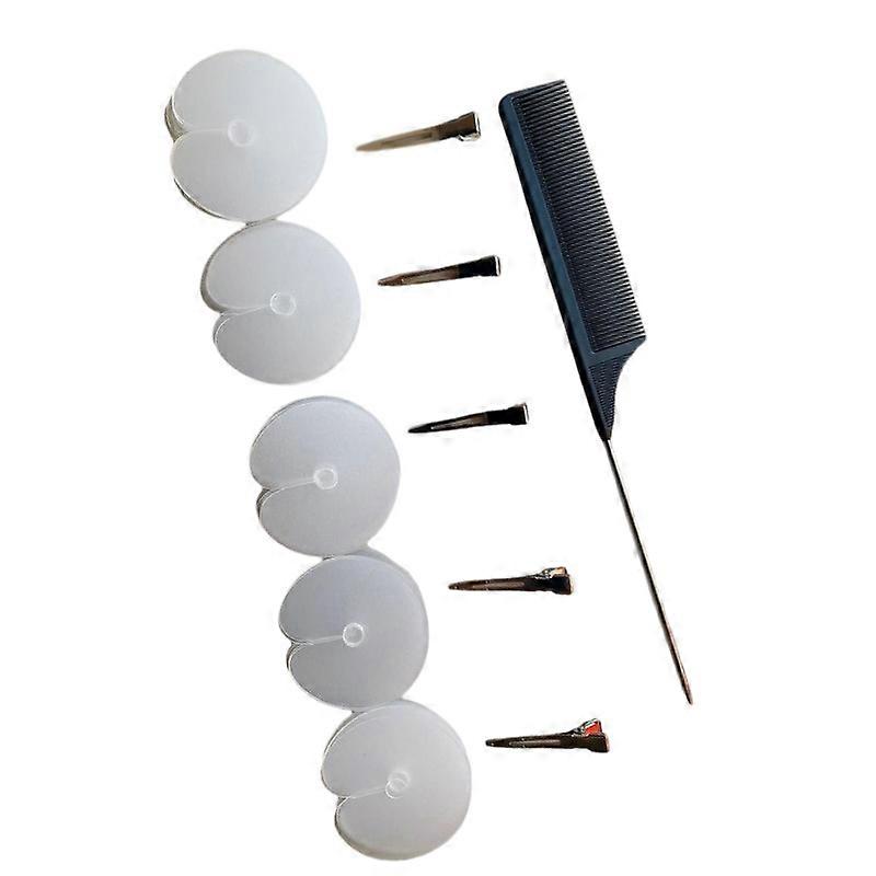 Environmental Friendly POLYETHYLENE Substance Heat Resistant Comb Set With Extension Equipment For Healthy Scalp Care Multicolor