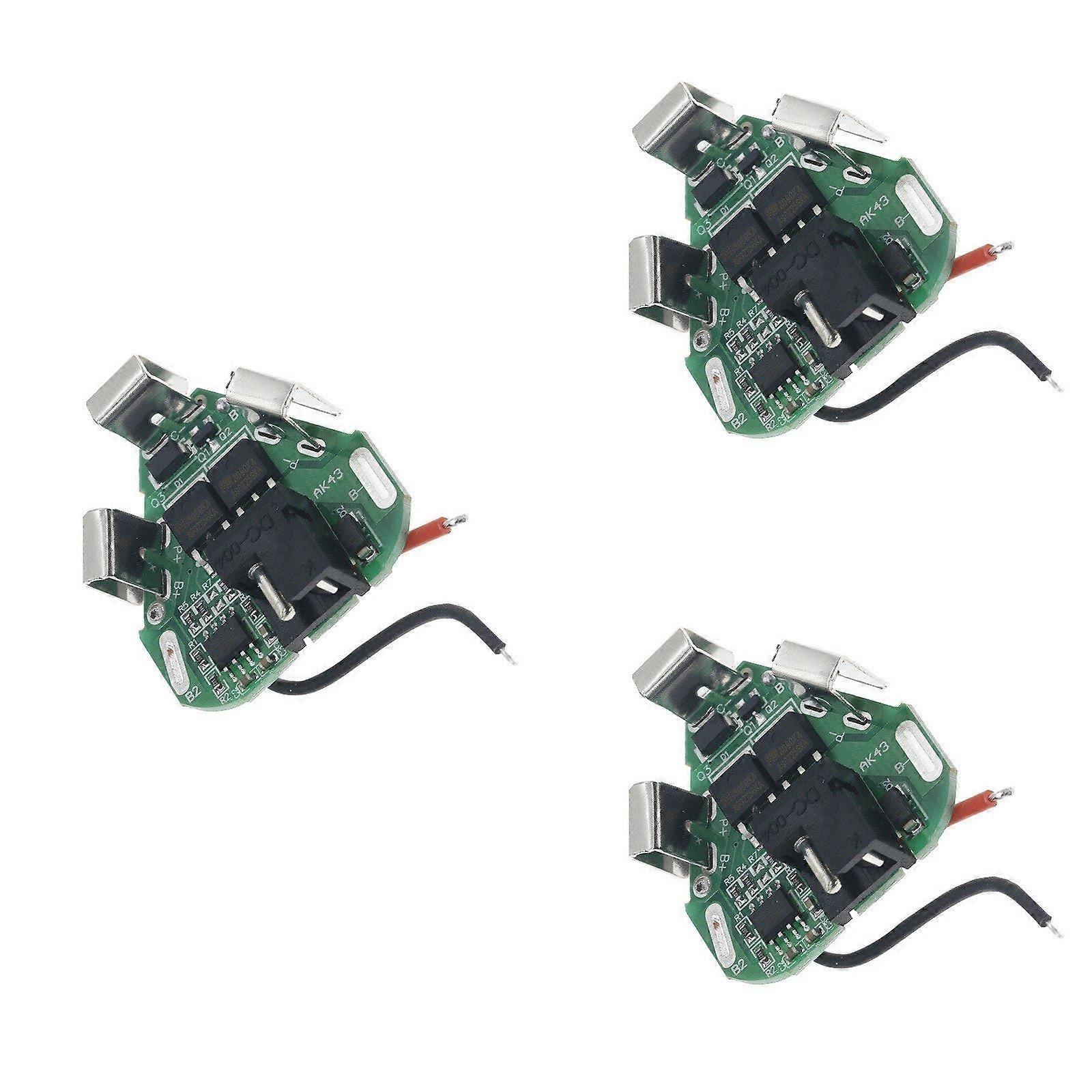 12.6V 8A Lithiums Battery Protections Equalizers Board Cell Balancing Function for Electric Drill Powerbanks System Multicolor