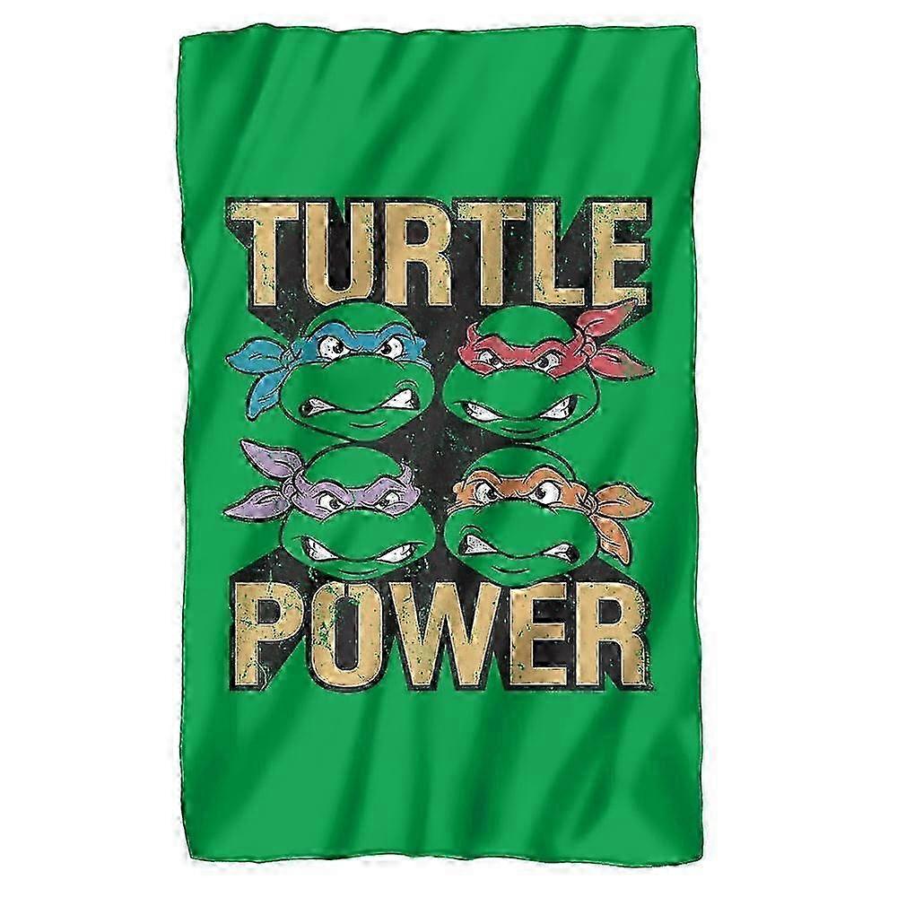 Couverture TMNT, Couverture polaire Turtle Power ascf274