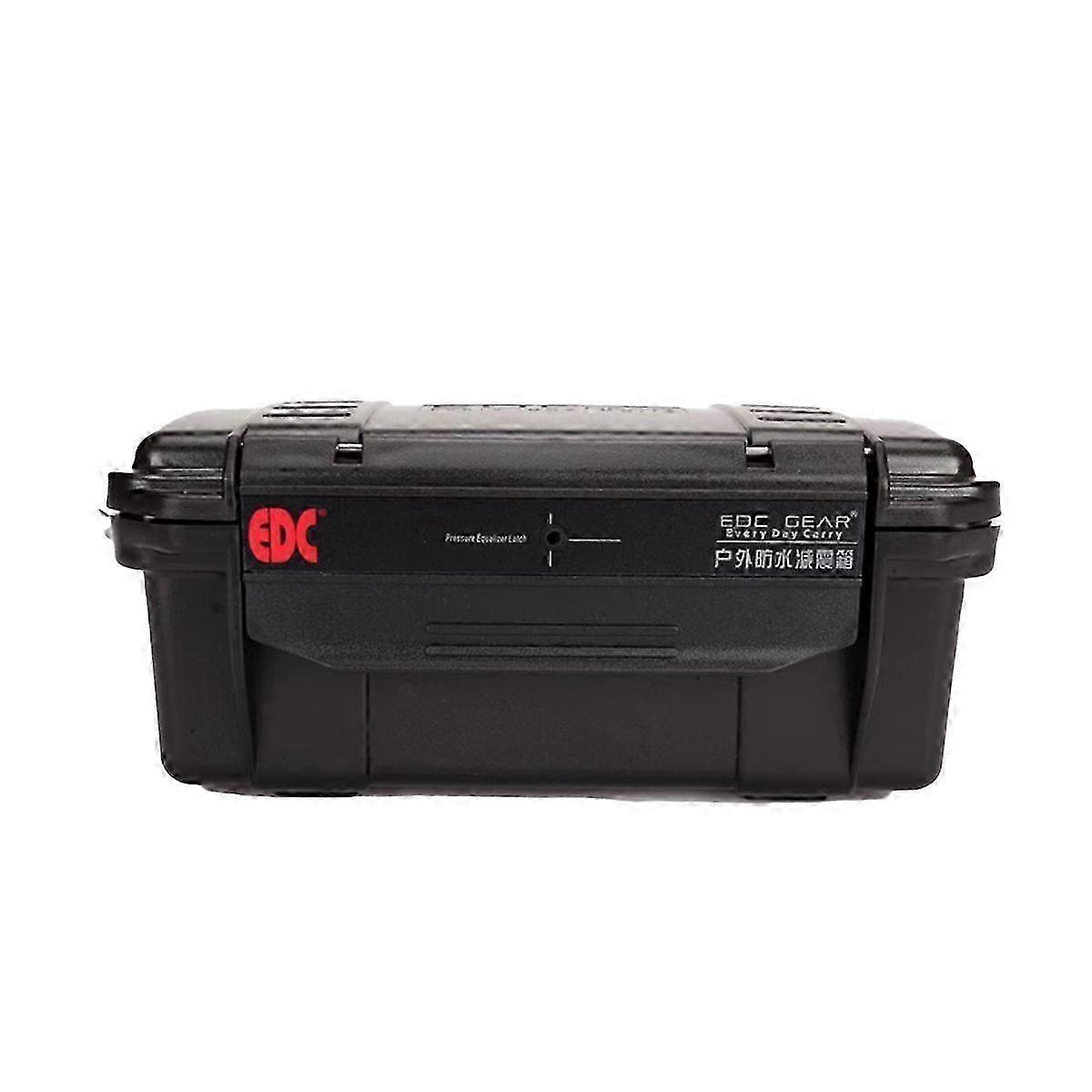 Waterproof storage box for outdoor tools with shockproof design