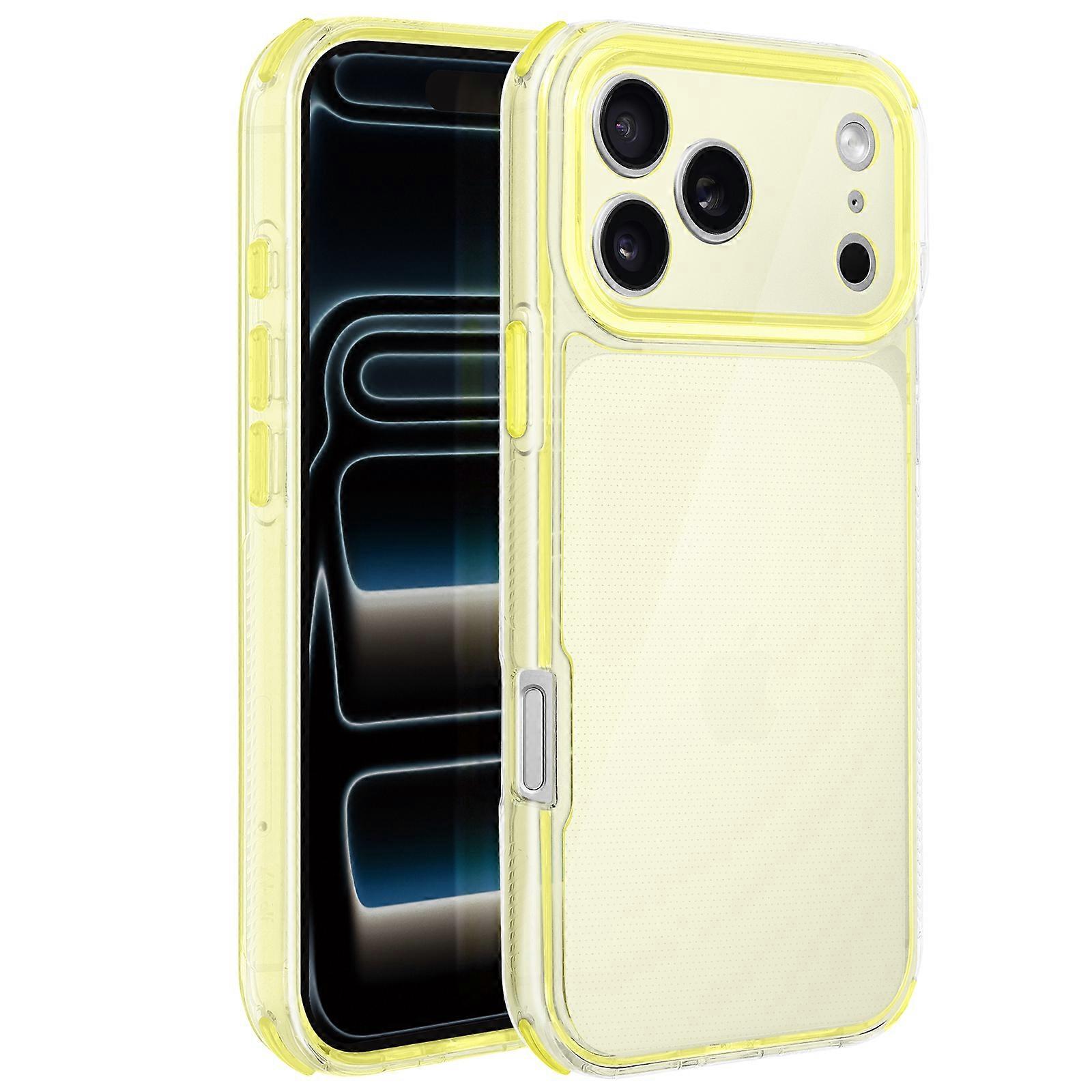 Case for iPhone 17 Pro Max Reinforced Dual-Material Textured Anti-Slip
