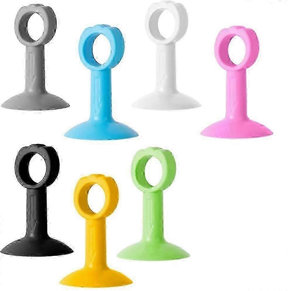 Silicone Door Handle Pads AntiCollision Wall Protector 7 Colors