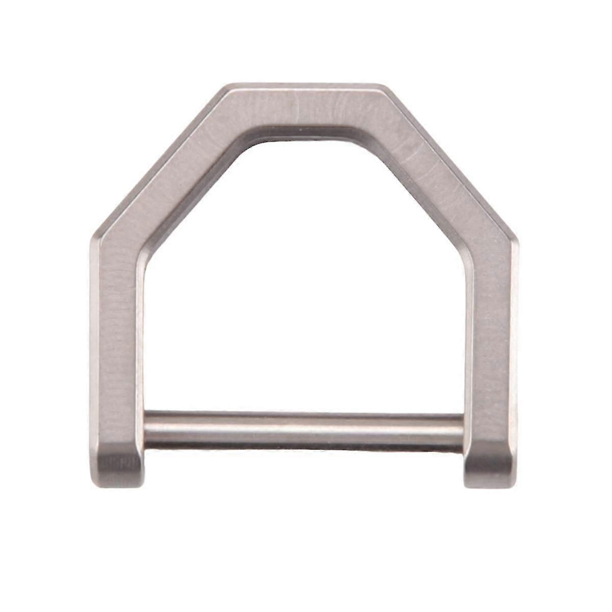 D-Type Multifunksjonell Mini Full Titanium Spenne Nøkkelring Bil Spenne Utendørs Spenne Hestesko Buckl