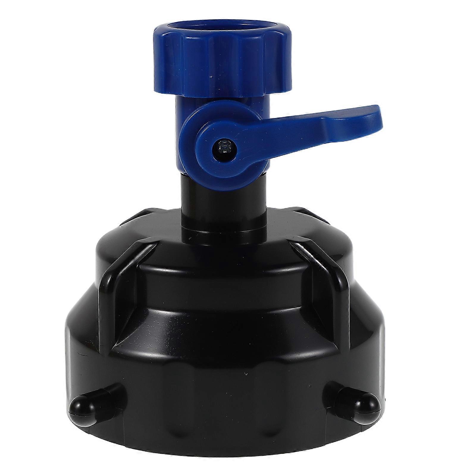 Rv Sewer Hose Cleaning Cap with Valve for Water Flow Control