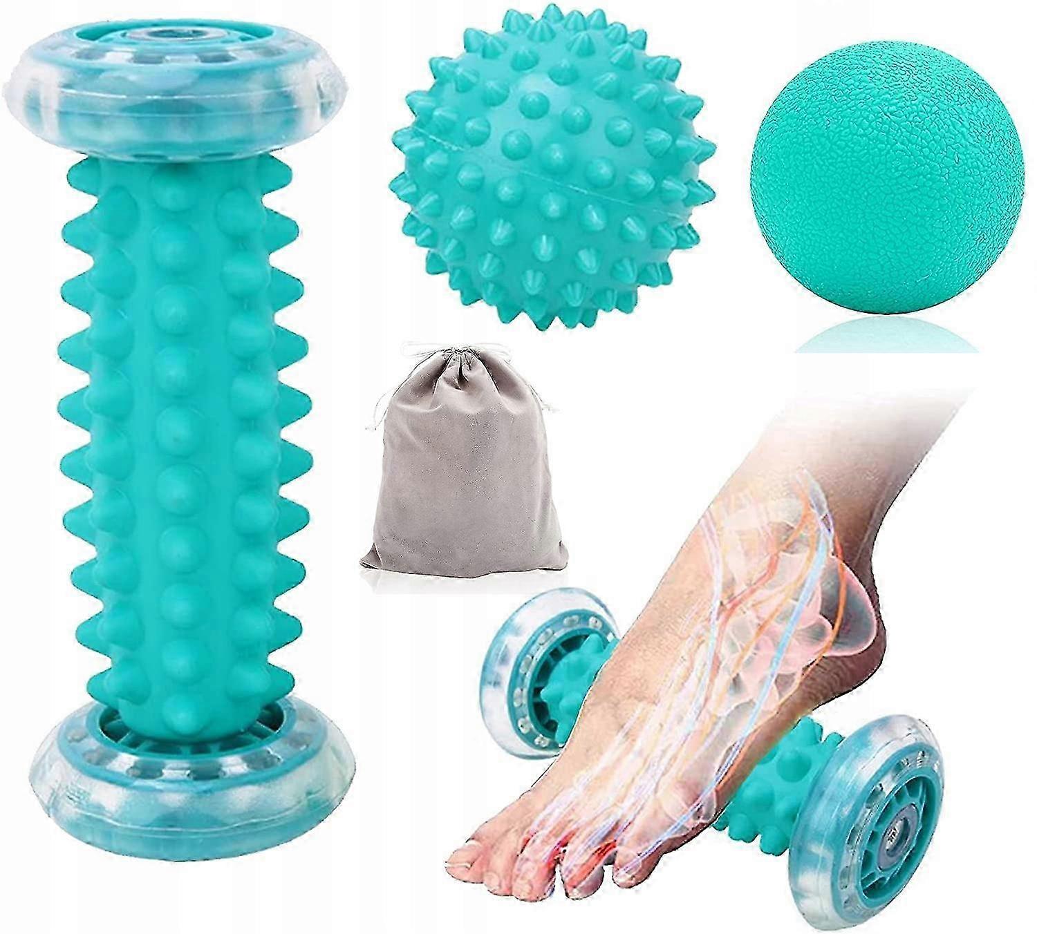 3x Foot Massage Roller Body Massager Roller