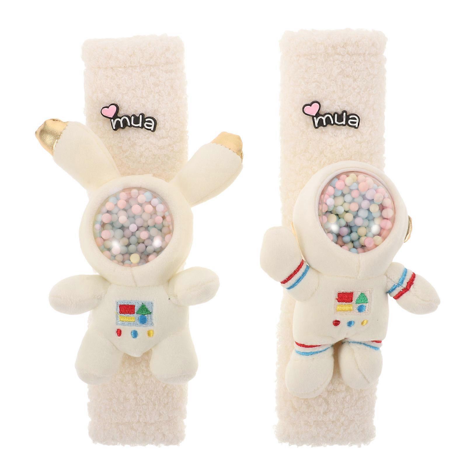 Multi Plush Car Seat Strap Pads for Shoulder Protection 1Pair