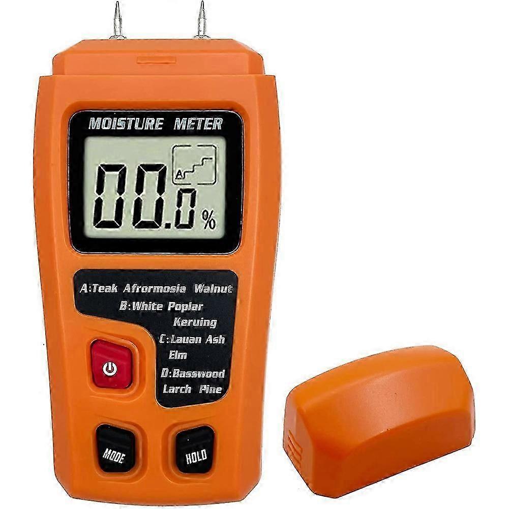 Digital Wood Moisture Meter Wood Humidity Tester Hygrometer Timber Damp Detector LCD Display