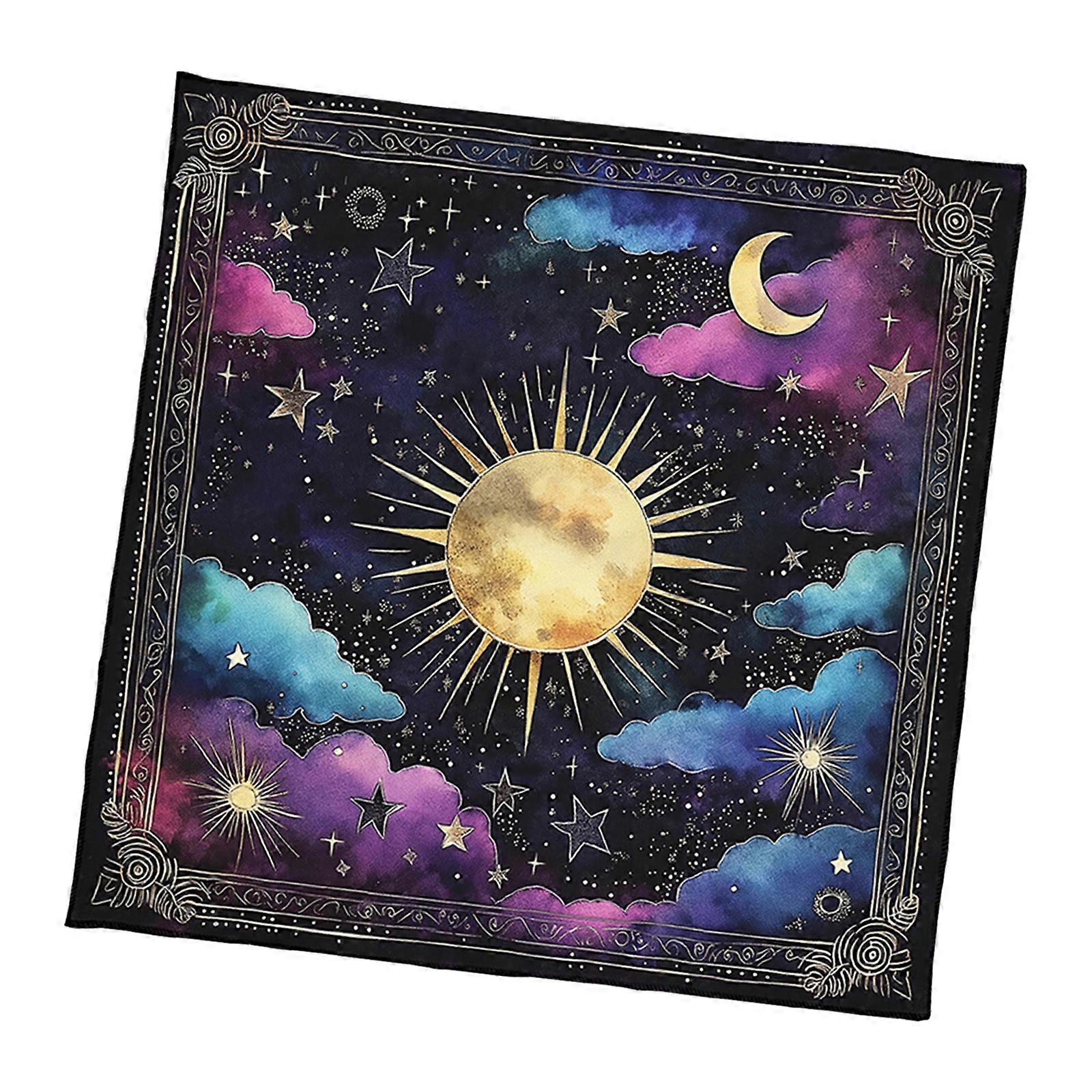 Additional Velutinous Divination Tablecloth Soft Permanent Face For Divination And Play Multiple Measurements Available  75x75cm