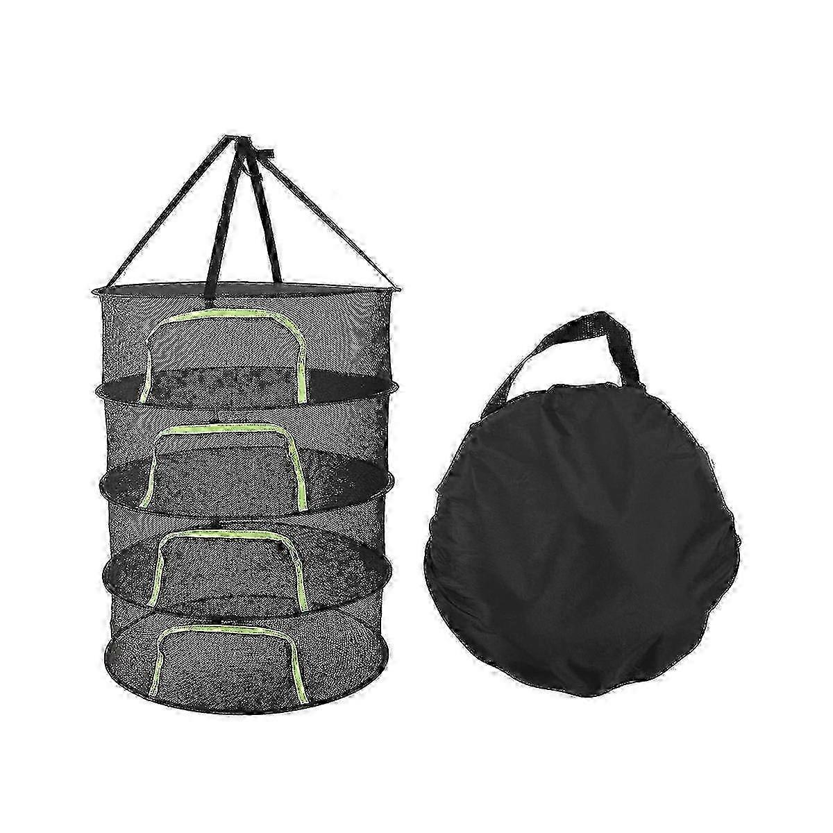 Folding Dry Rack Drying Net For Herbs Hanging Basket Dryer Bag Mesh Herb Drying Net For Flowers Bud