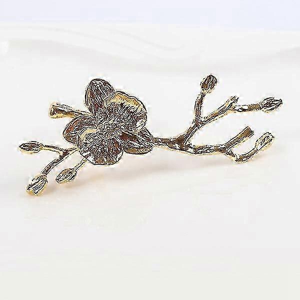 برقوق زهر فرع تصميم منديل حامل منديل خاتم منشفة غربية حلقة فندق طاولة مجموعة الديكور (haoyi