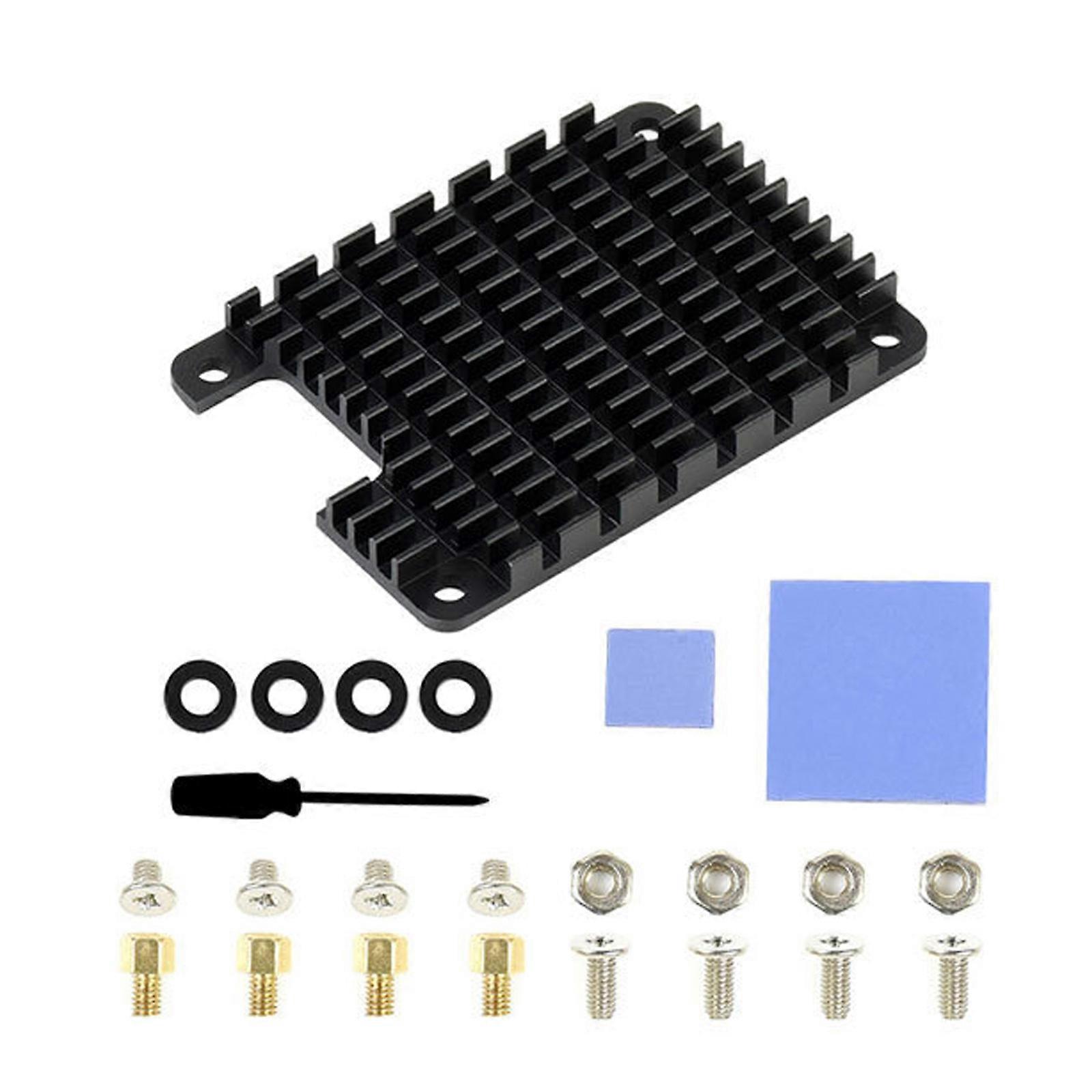 Aluminum Heatsink for Compute Module 4 CM4 Radiators Easy Installation Effective Cooling Solution Multicolor