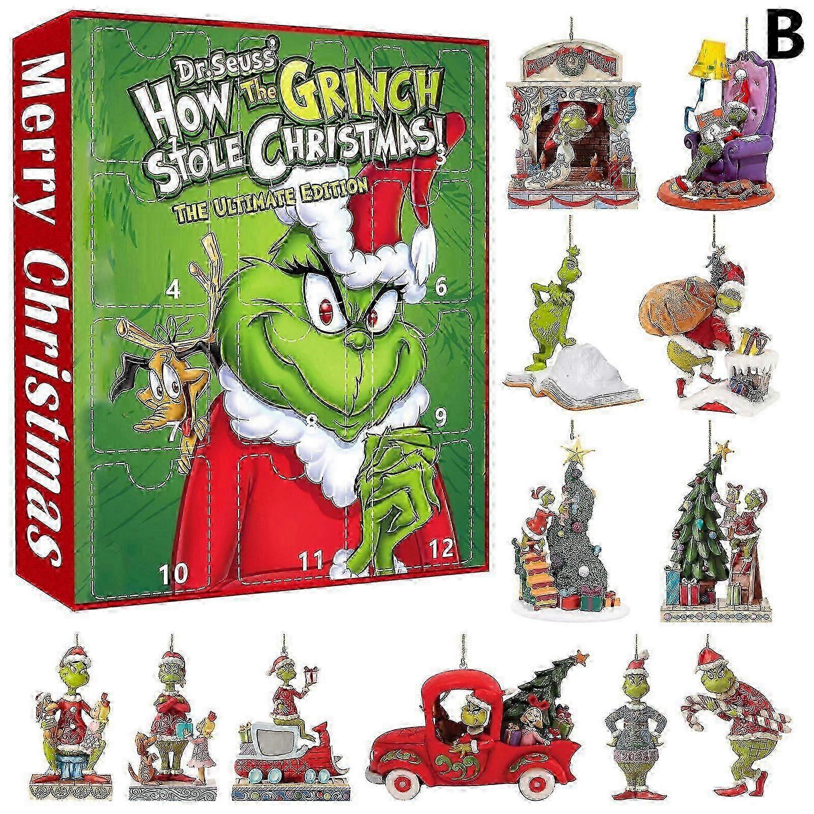 Διακόσμηση Χριστουγεννιάτικων Ημερολογίων Advent 2025 Ακρυλικό Πράσινο A