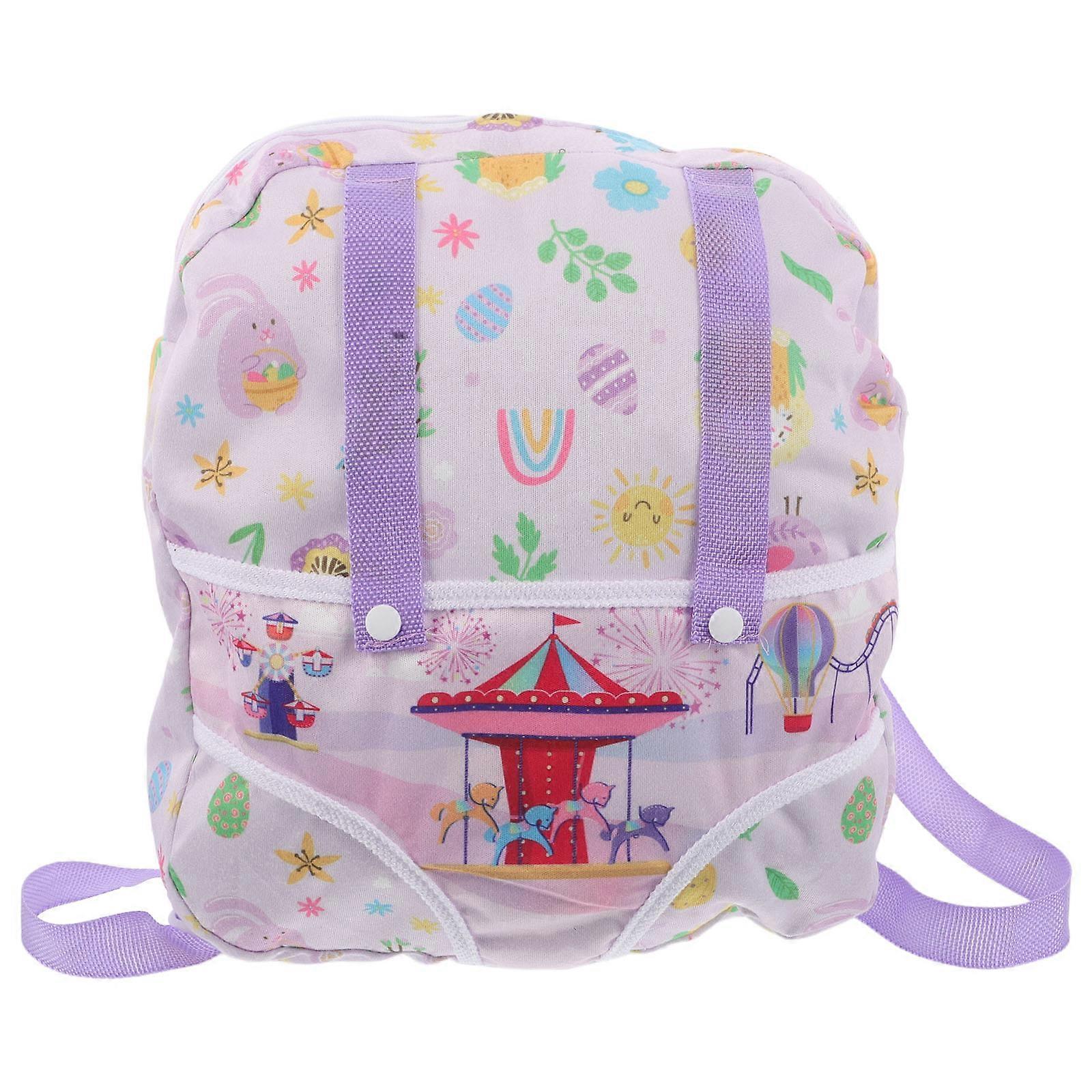 Lightweight Doll Backpack for Kids with Adjustable Straps Carrying Doll