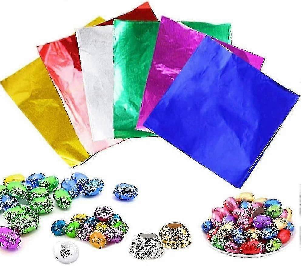 Aluminum Foil Wrapping Paper 25-26 Sheets for Candy