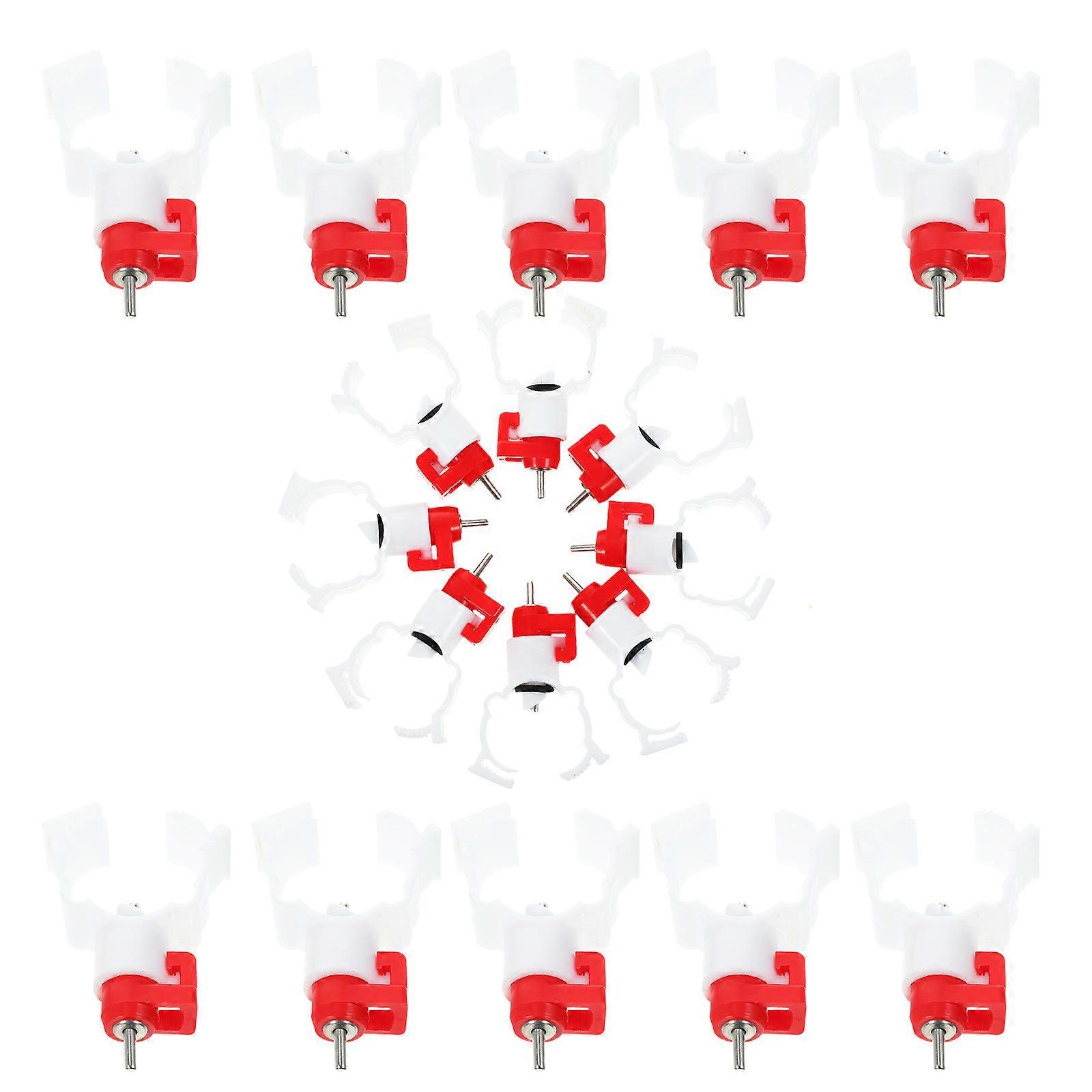 Poultry Drinking Nipples Ball Feeder 20Pcs for Farm Use