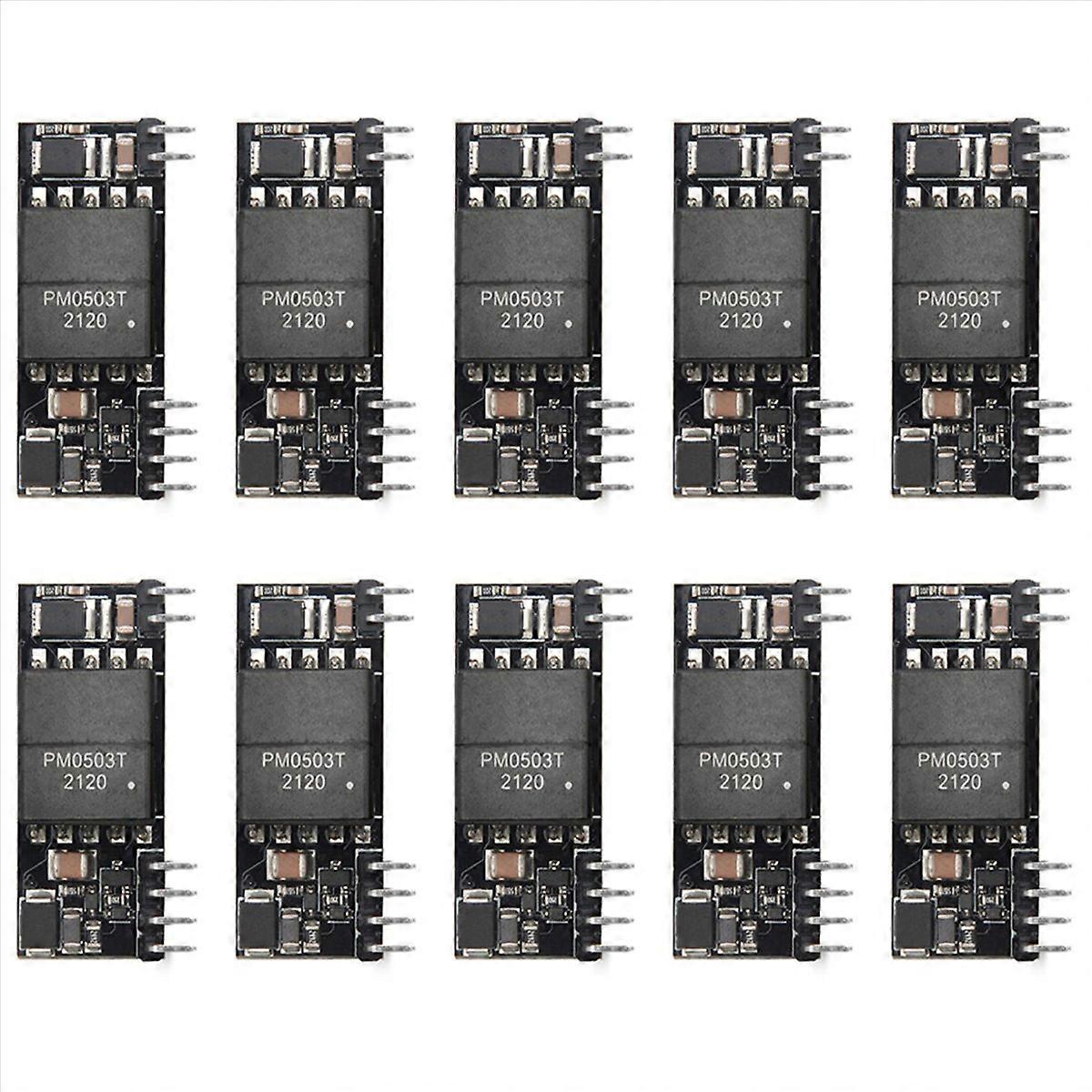 10X DP1435 POE Module 5V 2.4A IEEE802.3Af Without Capacitance Supports 100M 1000M POE Module