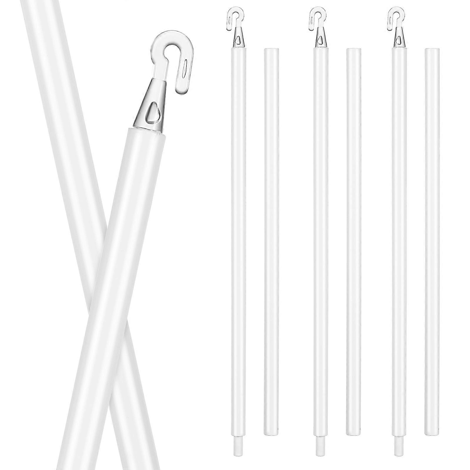 Blind Tilt Wands White Blind Rod Replacement for Vertical Blinds 3Pcs Pack
