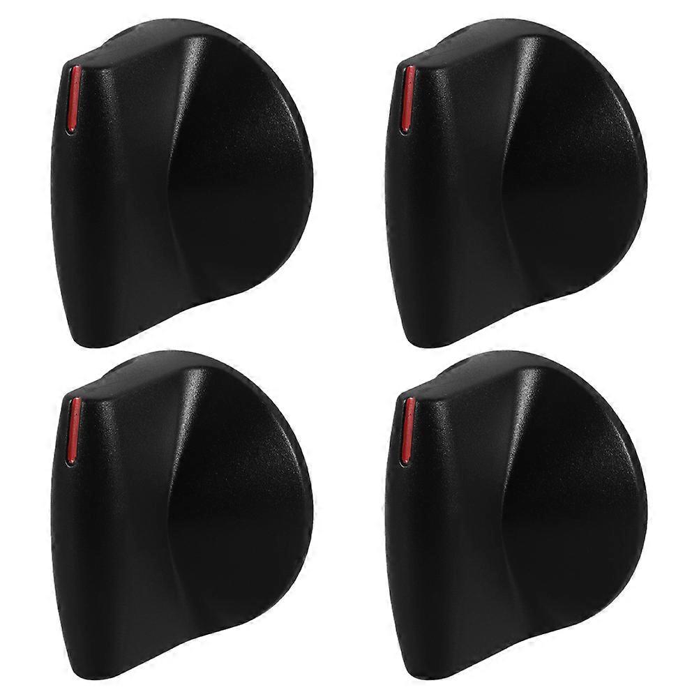 2 Pairs Universal Knobs for Gas Stove Burners Compatible with Various Ranges Replacement