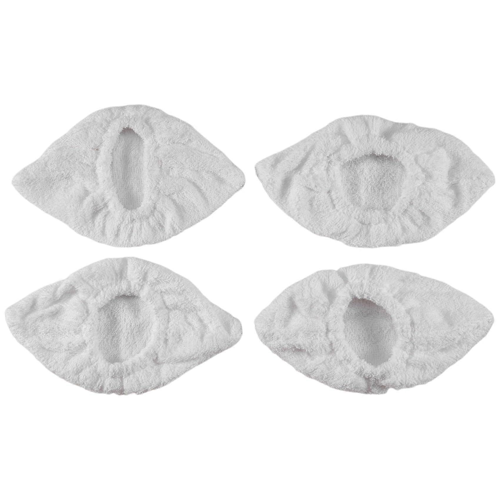4Pcs Steam Mop Replacement Pads for EasyFix SC2 SC3 SC4 SC5, Microfiber Cloth Covers for Hard Floors