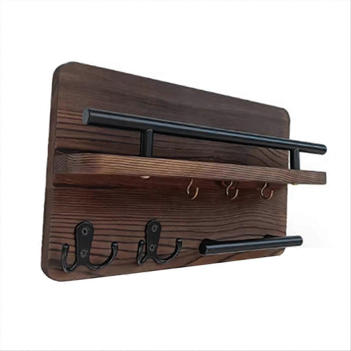 Key Holder Wall Mounted Coat Bag Hanger Rack Key Decorative Hook A