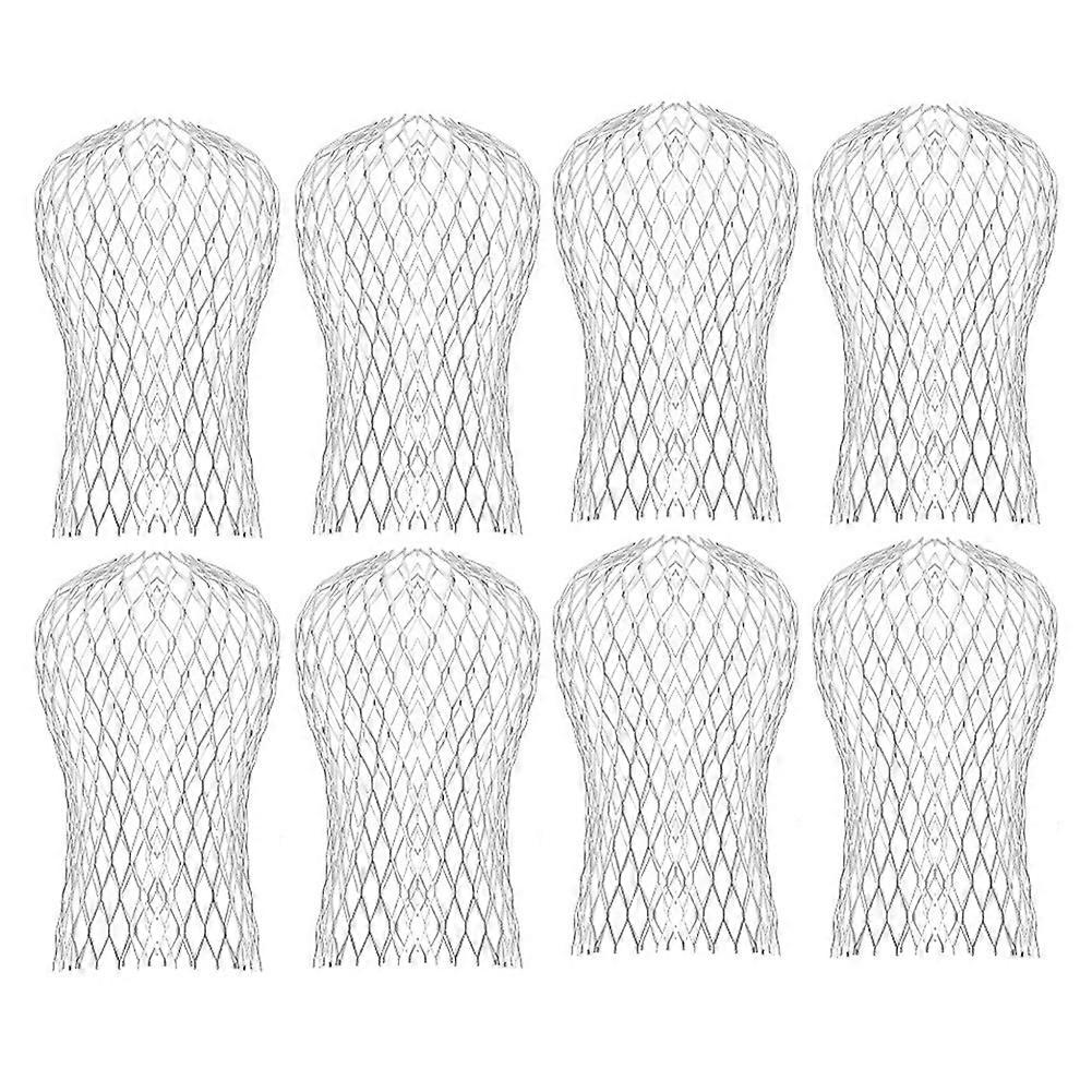 8Pcs Gutter Downspout Guard,Down Pipe Filter Mesh,Gutter Downpipe Leaf Screen Covers,Keeps Gutter Downpipes Clear