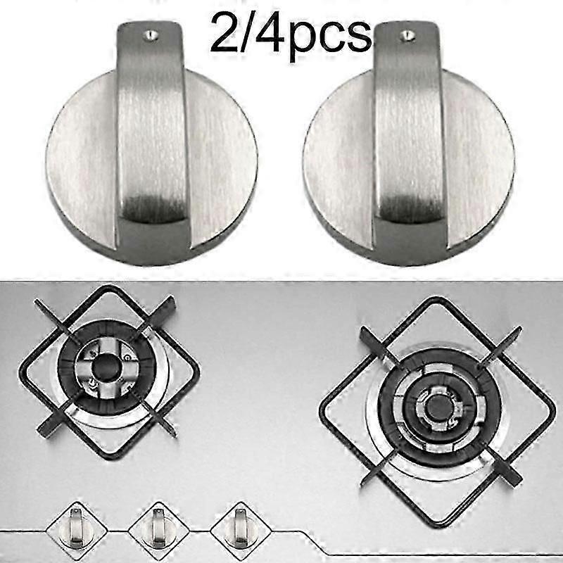 2/4pcs 6mm Universal Gas Stove Knobs Control Kit Cooker Oven Hob Knobs Switch Uk