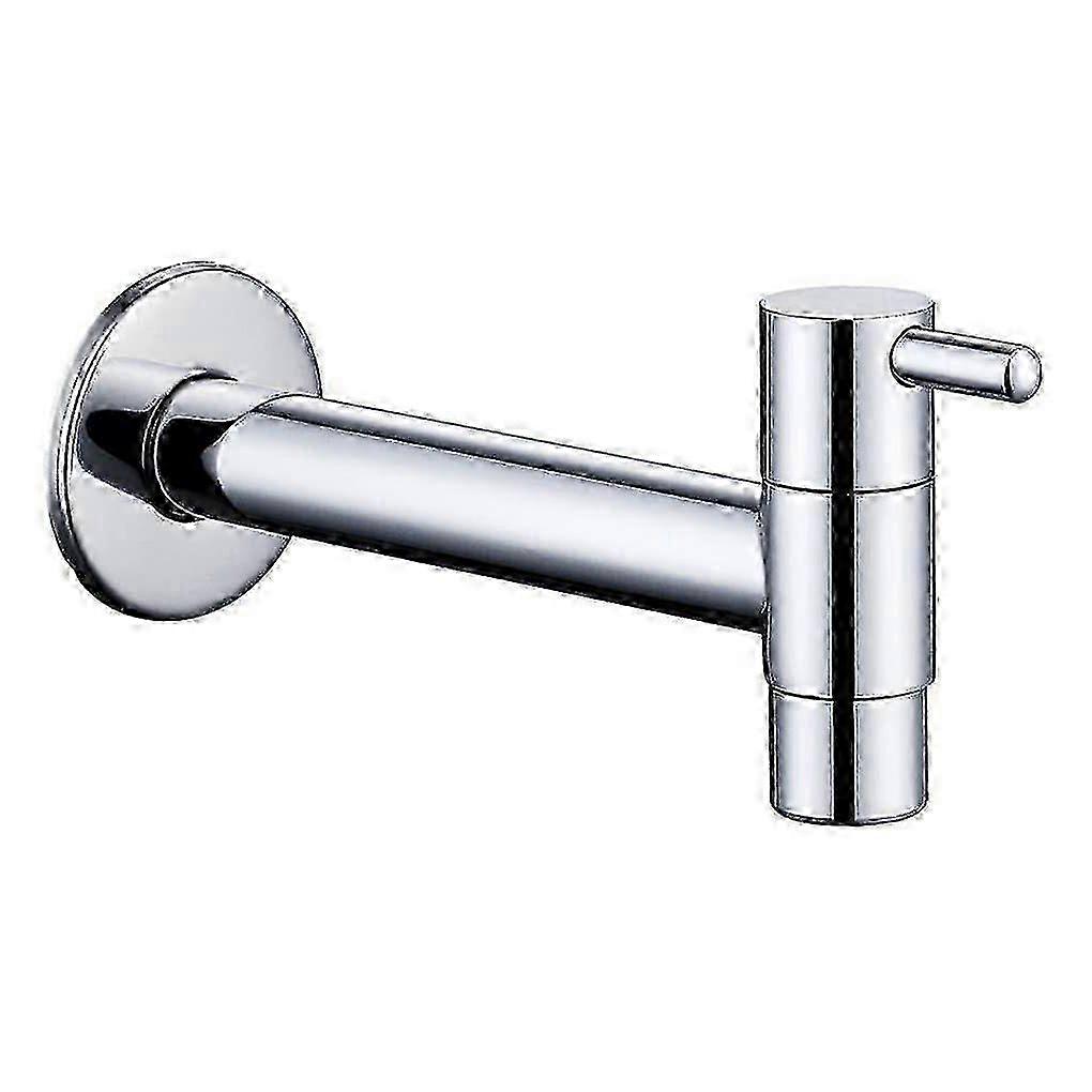 Wall-Mounted Cold Water Tap for Quick-Open Flushing
