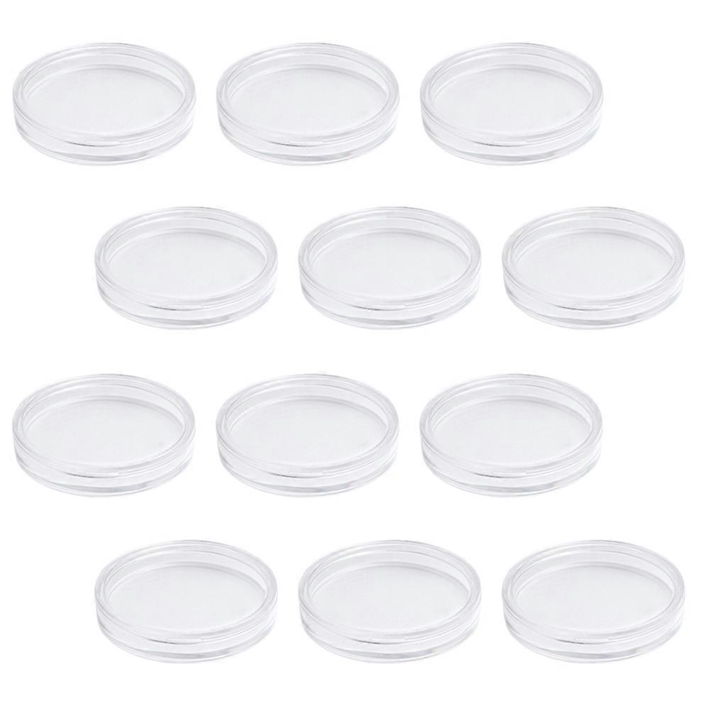 Coin Organizer with Acrylic Material for Storage Transparent and Easy to Use 12PCS
