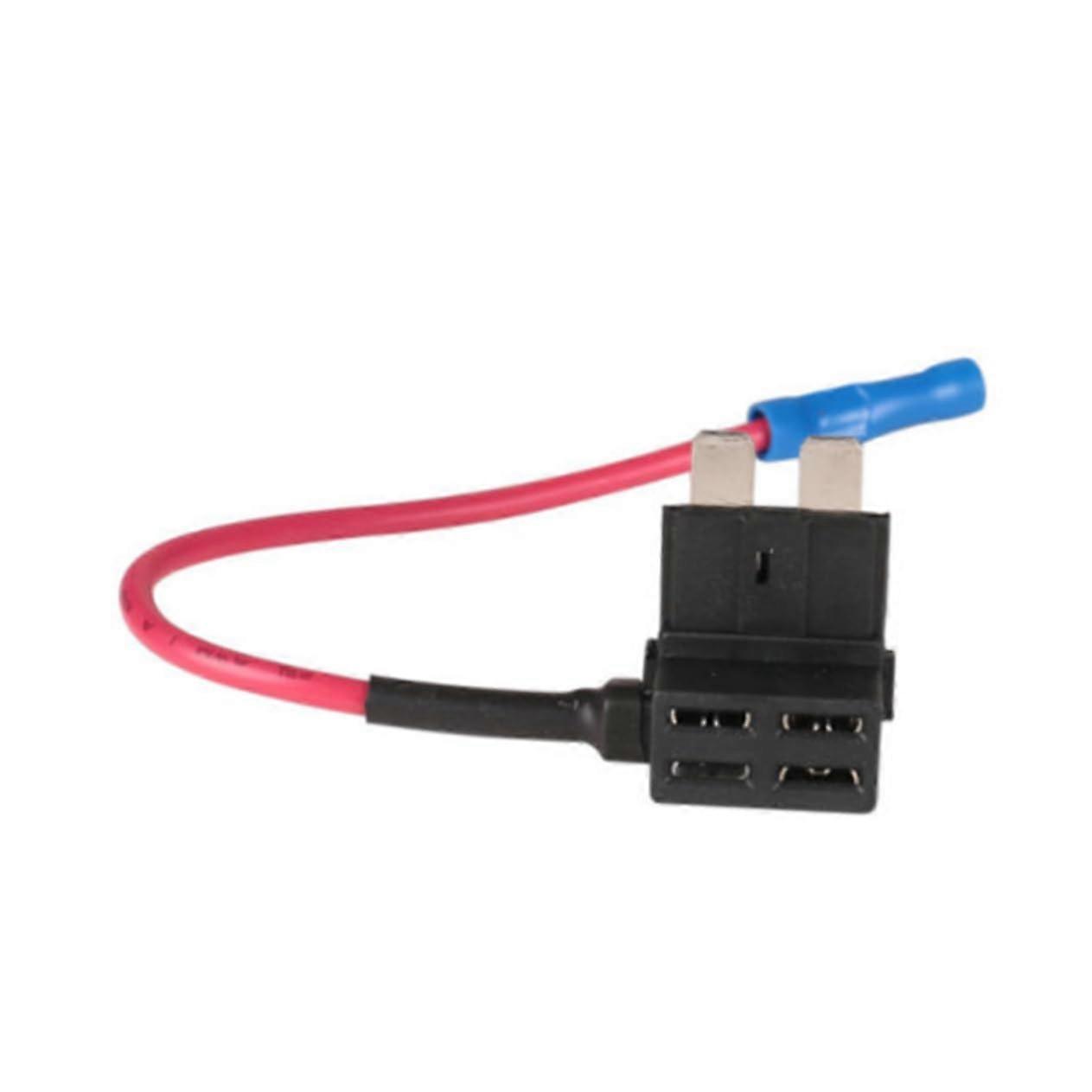 5pcs Low Profile Mini Fuse Tap with Wire for Quick Automotive AddaCircuit Installation