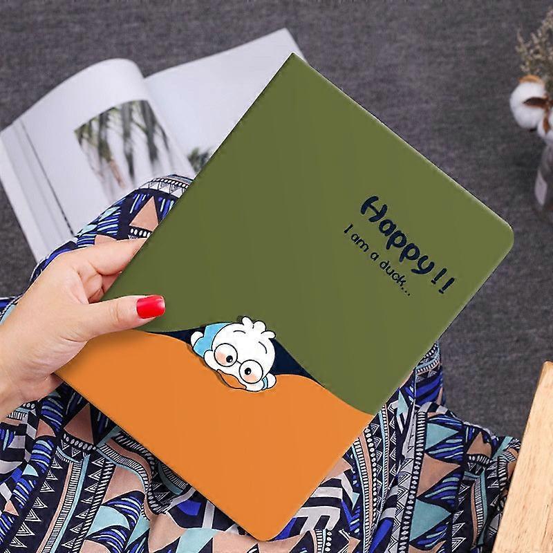 Stylish Case For Ipad Air2 9.7" Happy Duck Ninth Band